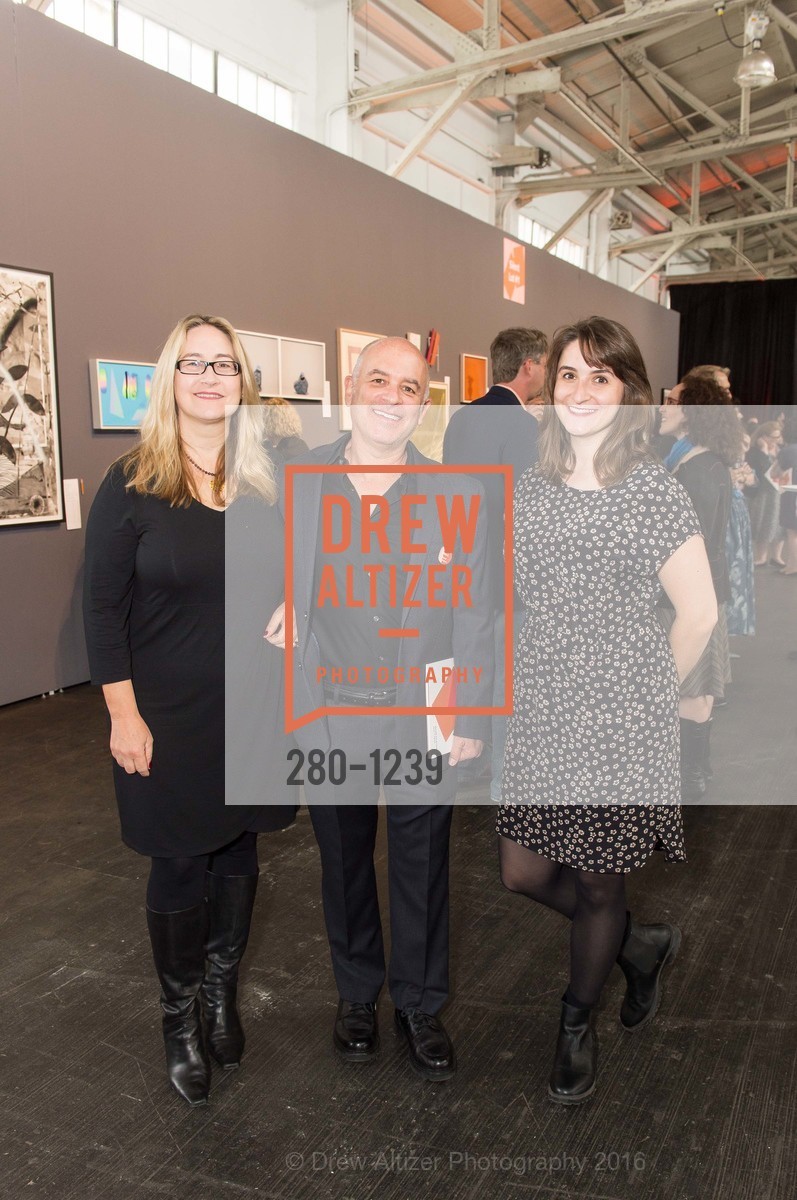Lynn Fontana, David Maisel, Jennie Maisel, Headlands Benefit Art Auction 2016, Festival Pavilion at Fort Mason Center for Arts and Culture, June 1st, 2016, Photo #280-1239 Lynn Fontana, David Maisel, Jennie Maisel, Photo #280-1239
