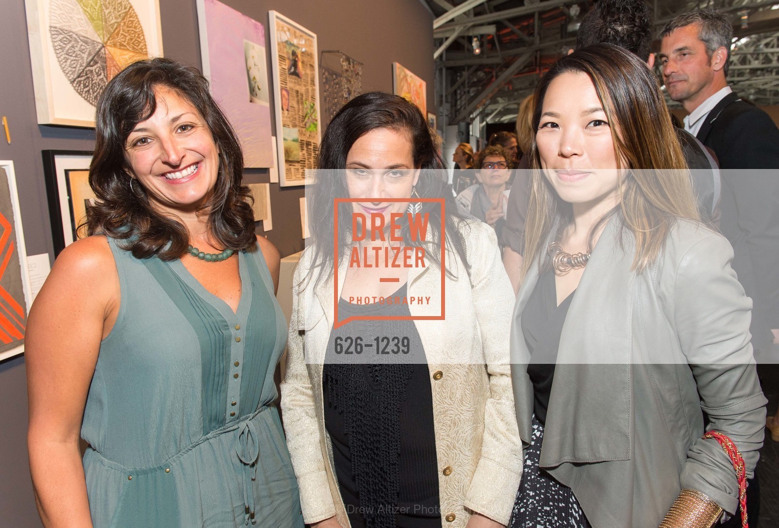 Michelle Mansour, Johanna Bialkin, Headlands Benefit Art Auction 2016, Festival Pavilion at Fort Mason Center for Arts and Culture, June 1st, 2016, Photo #626-1239 Michelle Mansour, Johanna Bialkin, Photo #626-1239