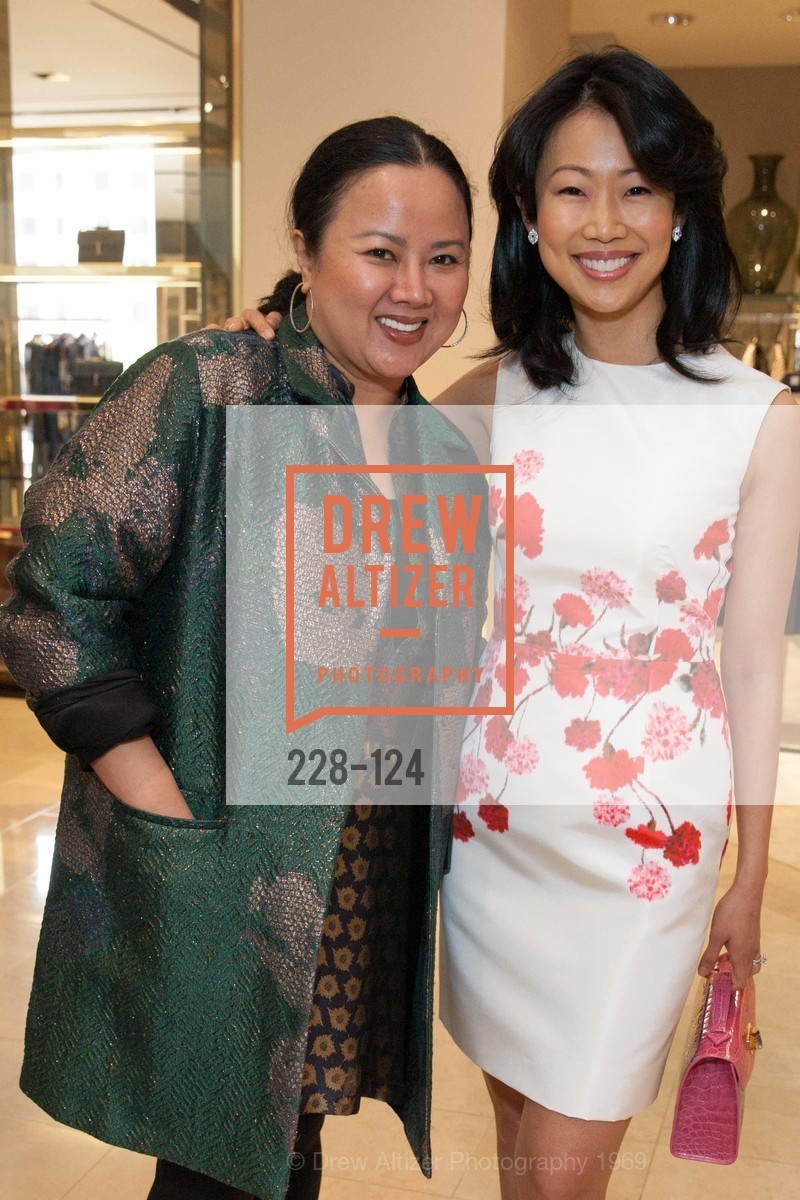 Jamie Wong, Huifen Chan, Saks Fifth Avenue hosts the Peter Copping Personal Appearance, Saks Fifth Ave. 384 Post St, May 20th, 2015