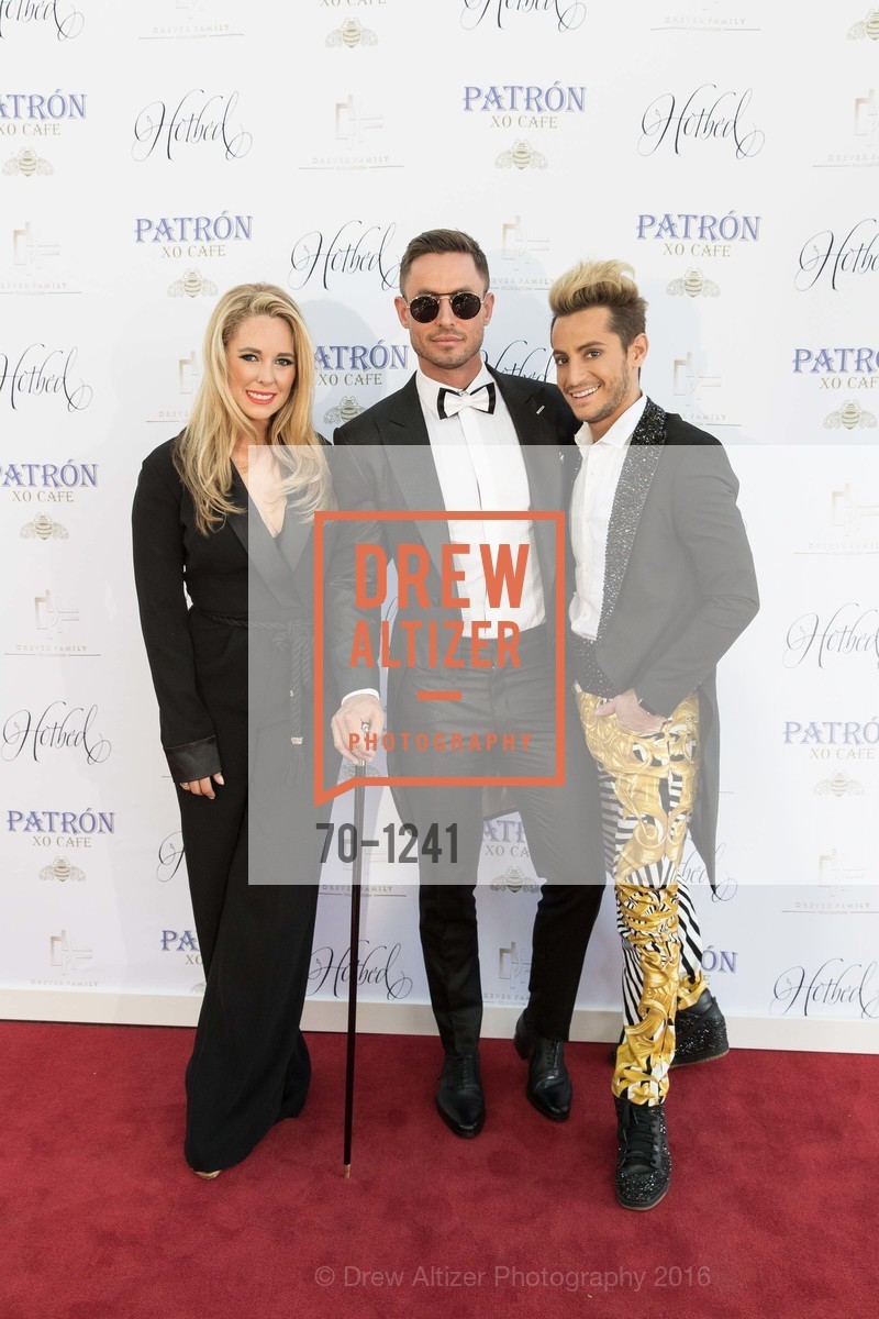 Victoria Noyes, Galen Drever, Frankie Grande, 2016 Hotbed Benefit: Le Cirque du Nuit, Private Residence, June 4th, 2016, Photo #70-1241 Victoria Noyes, Galen Drever, Frankie Grande, Photo #70-1241