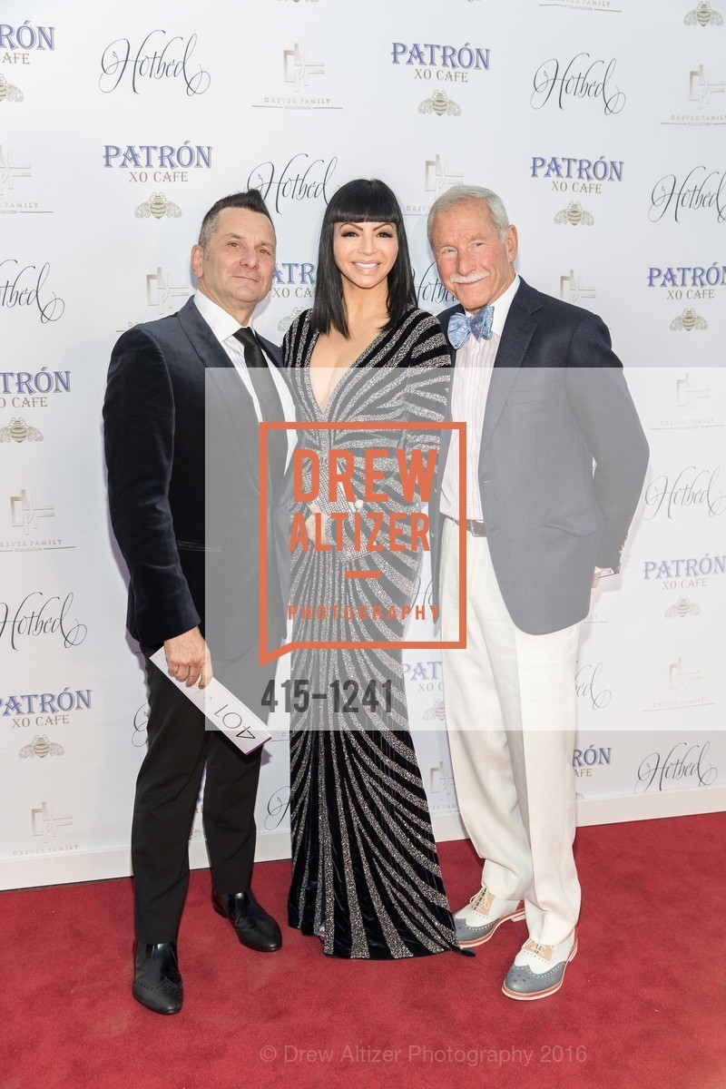 Ron Bloom, Marta Bloom, Maxwell Drever, 2016 Hotbed Benefit: Le Cirque du Nuit, Private Residence, June 4th, 2016, Photo #415-1241 Ron Bloom, Marta Bloom, Maxwell Drever, Photo #415-1241