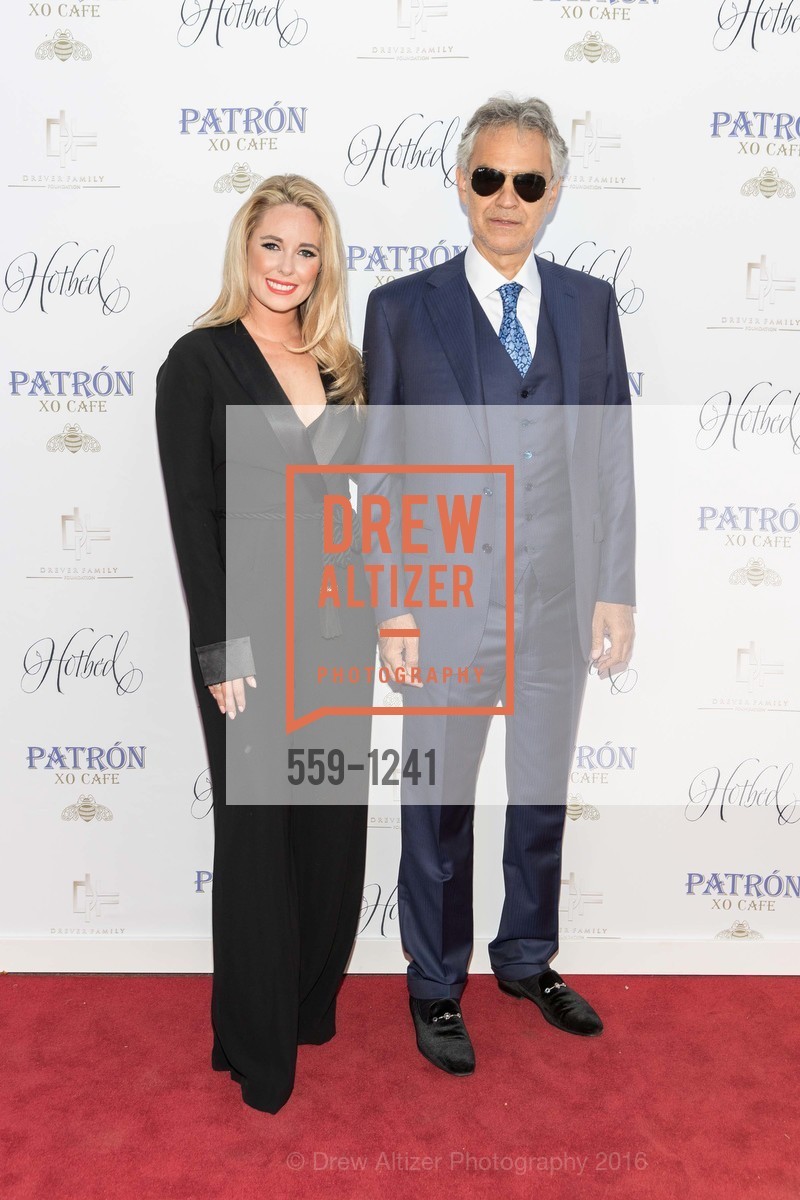 Victoria Noyes, Andrea Bocelli, 2016 Hotbed Benefit: Le Cirque du Nuit, Private Residence, June 4th, 2016, Photo #559-1241 Victoria Noyes, Andrea Bocelli, Photo #559-1241