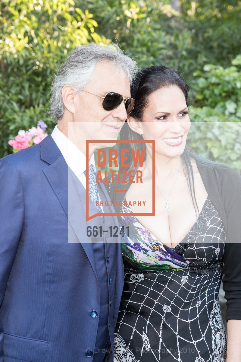 Andrea Bocelli, Carla Ferrer, 2016 Hotbed Benefit: Le Cirque du Nuit, Private Residence, June 4th, 2016, Photo #661-1241 Andrea Bocelli, Carla Ferrer, Photo #661-1241