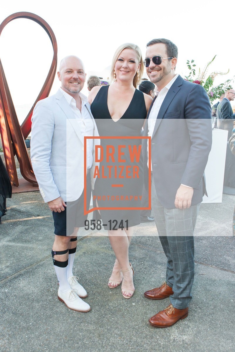 David Nash, Liz Curtis, Patrick Brown, 2016 Hotbed Benefit: Le Cirque du Nuit, Private Residence, June 4th, 2016, Photo #958-1241 David Nash, Liz Curtis, Patrick Brown, Photo #958-1241