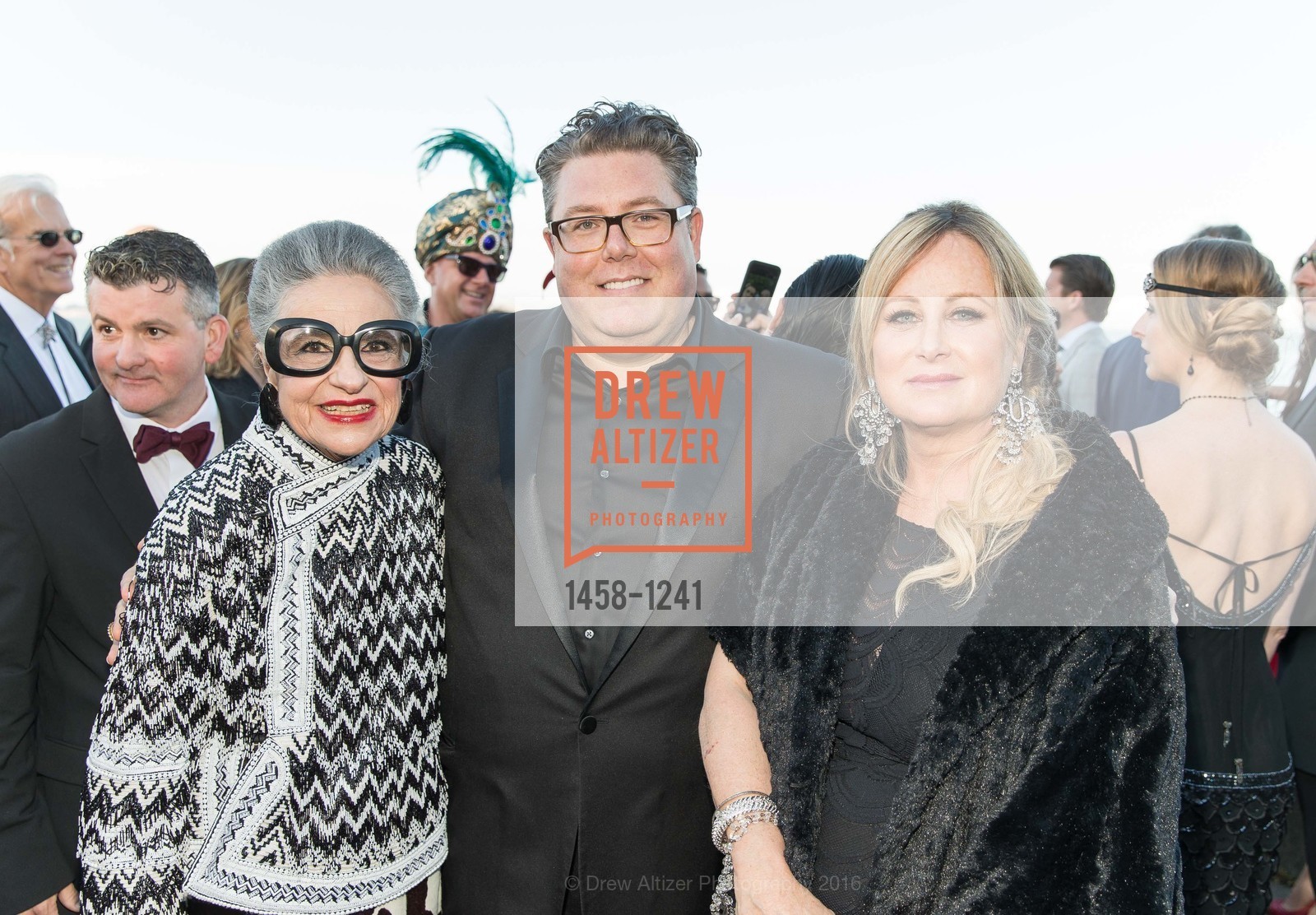 Joy Venturini Bianchi, Clif Loftin, Kelly Stone, 2016 Hotbed Benefit: Le Cirque du Nuit, Private Residence, June 4th, 2016, Photo #1458-1241 Joy Venturini Bianchi, Clif Loftin, Kelly Stone, Photo #1458-1241