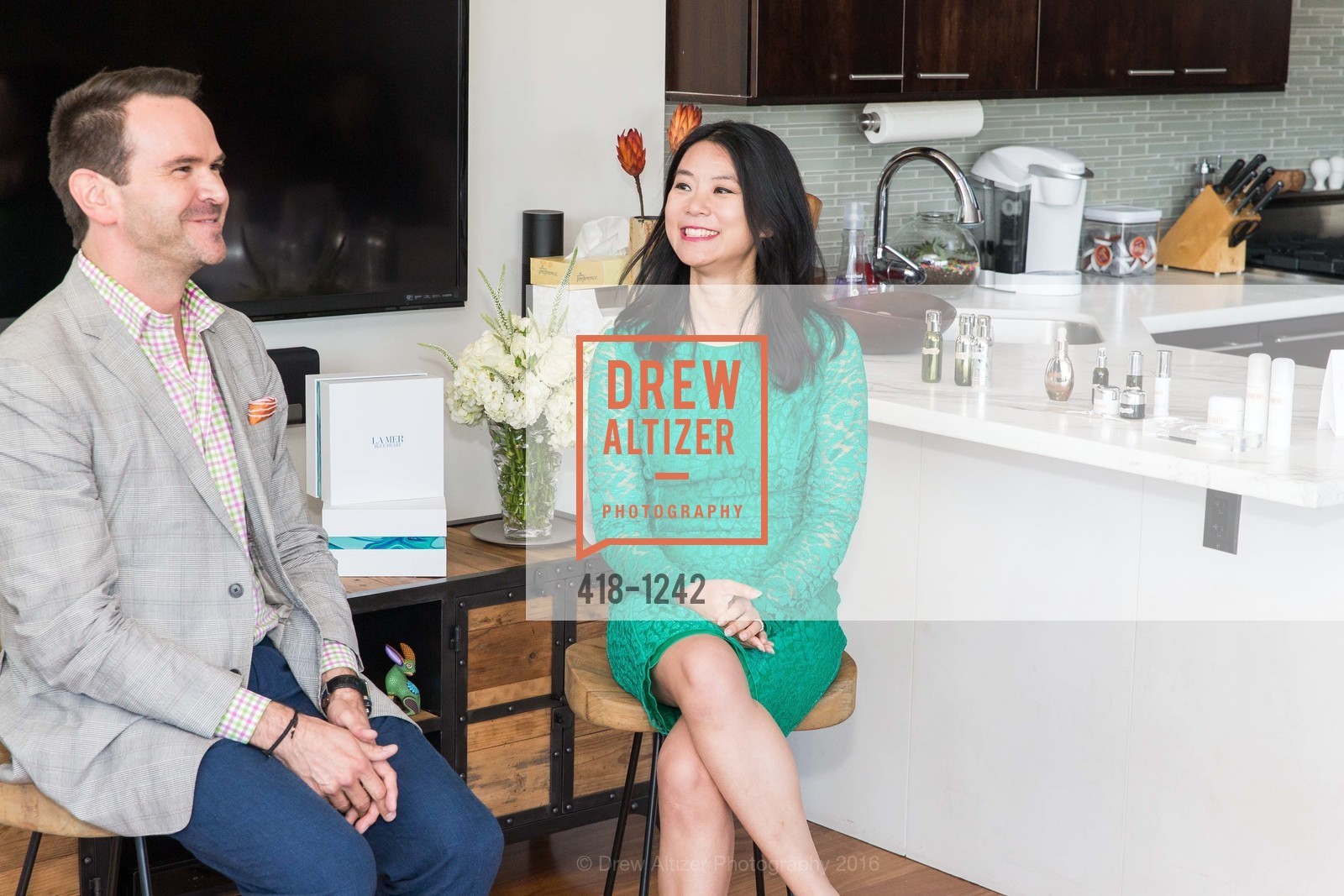 Clyde Johnson, Michelle Lam, The Secret to Flawless Skin by La Mer, Private Residence, June 2nd, 2016, Photo #418-1242 Clyde Johnson, Michelle Lam, Photo #418-1242