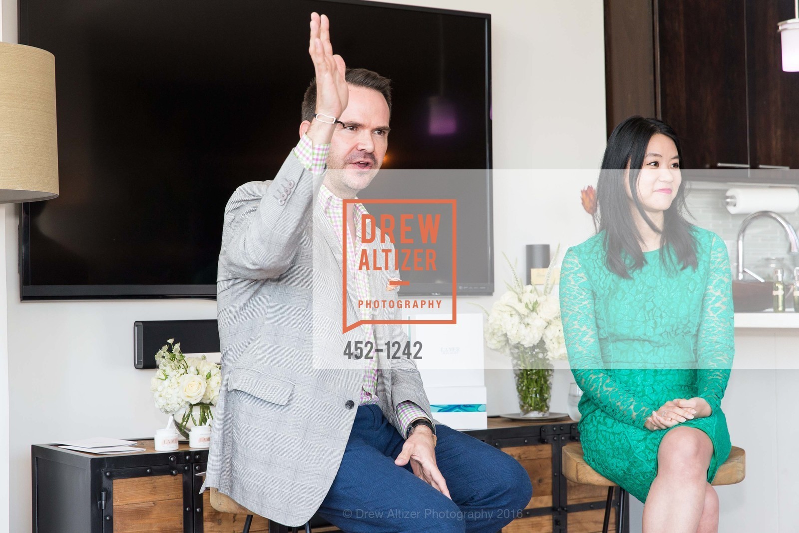 Clyde Johnson, Michelle Lam, The Secret to Flawless Skin by La Mer, Private Residence, June 2nd, 2016, Photo #452-1242 Clyde Johnson, Michelle Lam, Photo #452-1242