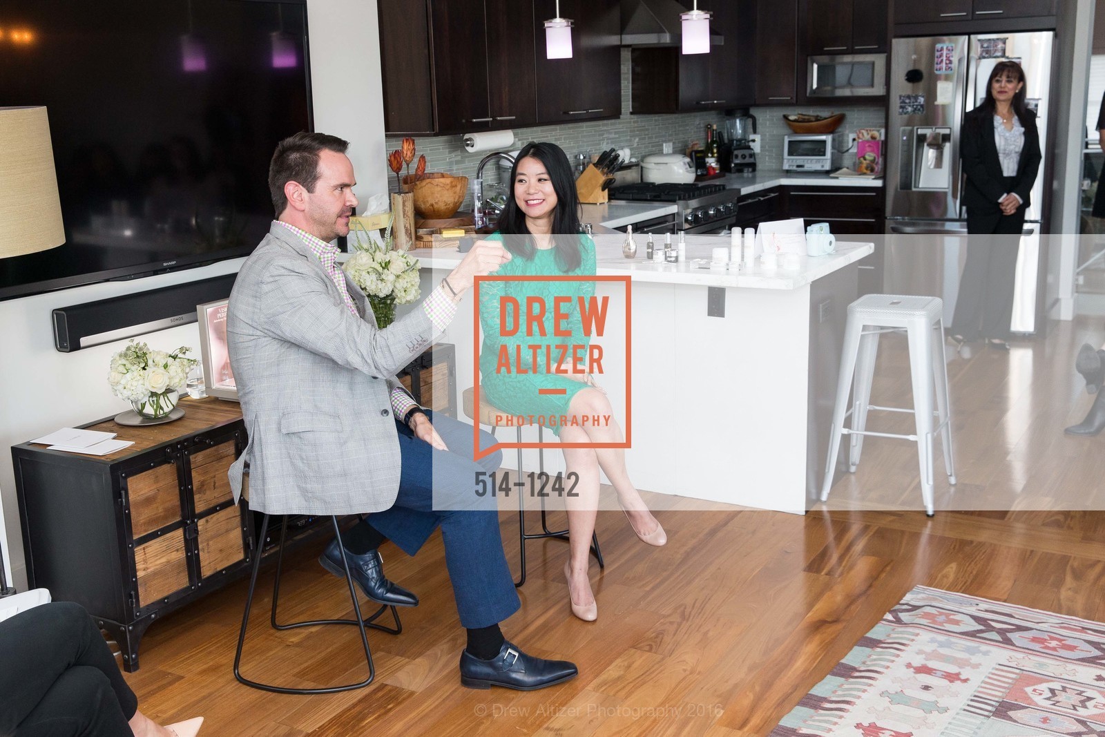 Clyde Johnson, Michelle Lam, The Secret to Flawless Skin by La Mer, Private Residence, June 2nd, 2016, Photo #514-1242 Clyde Johnson, Michelle Lam, Photo #514-1242