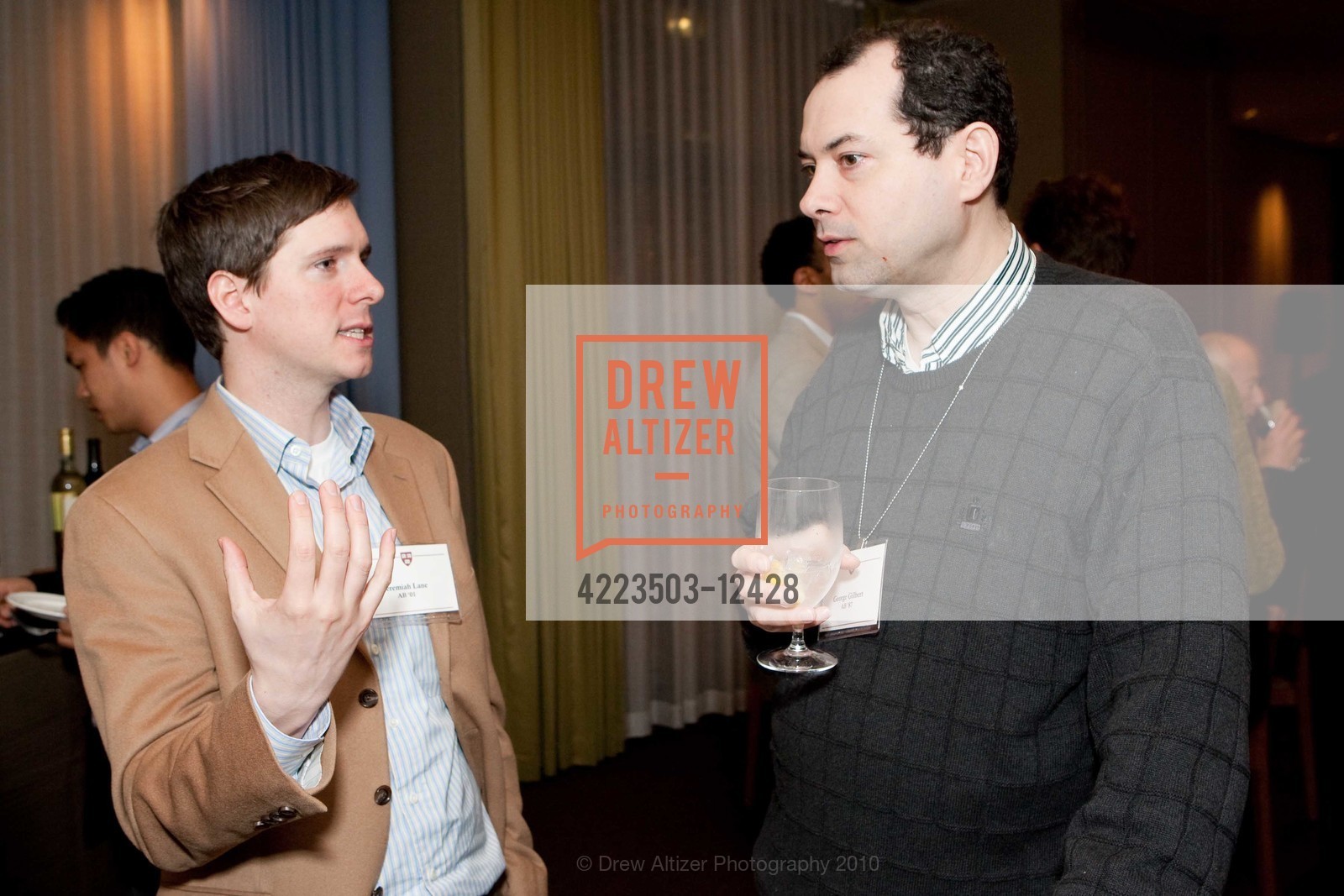 Jeremiah Lane, George Gilbert, Harvard College Fund Reception, US, January 30th, 2010, Photo #4223503-12428 Jeremiah Lane, George Gilbert, Photo #4223503-12428