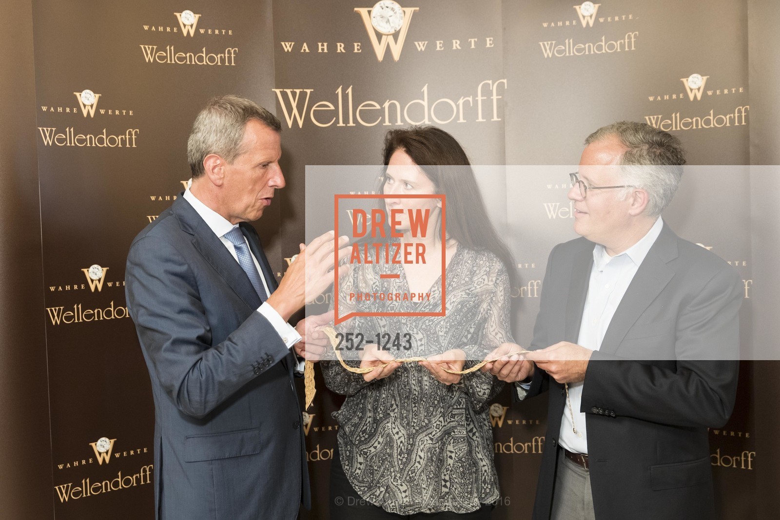 Christoph Wellendorff, Julia Ritter, Peter Ritter, Opening of the Wellendorff Jewelry Boutique at The Ritz Carlton San Francisco, Ritz Carlton San Francisco, May 31st, 2016, Photo #252-1243 Christoph Wellendorff, Julia Ritter, Peter Ritter, Photo #252-1243