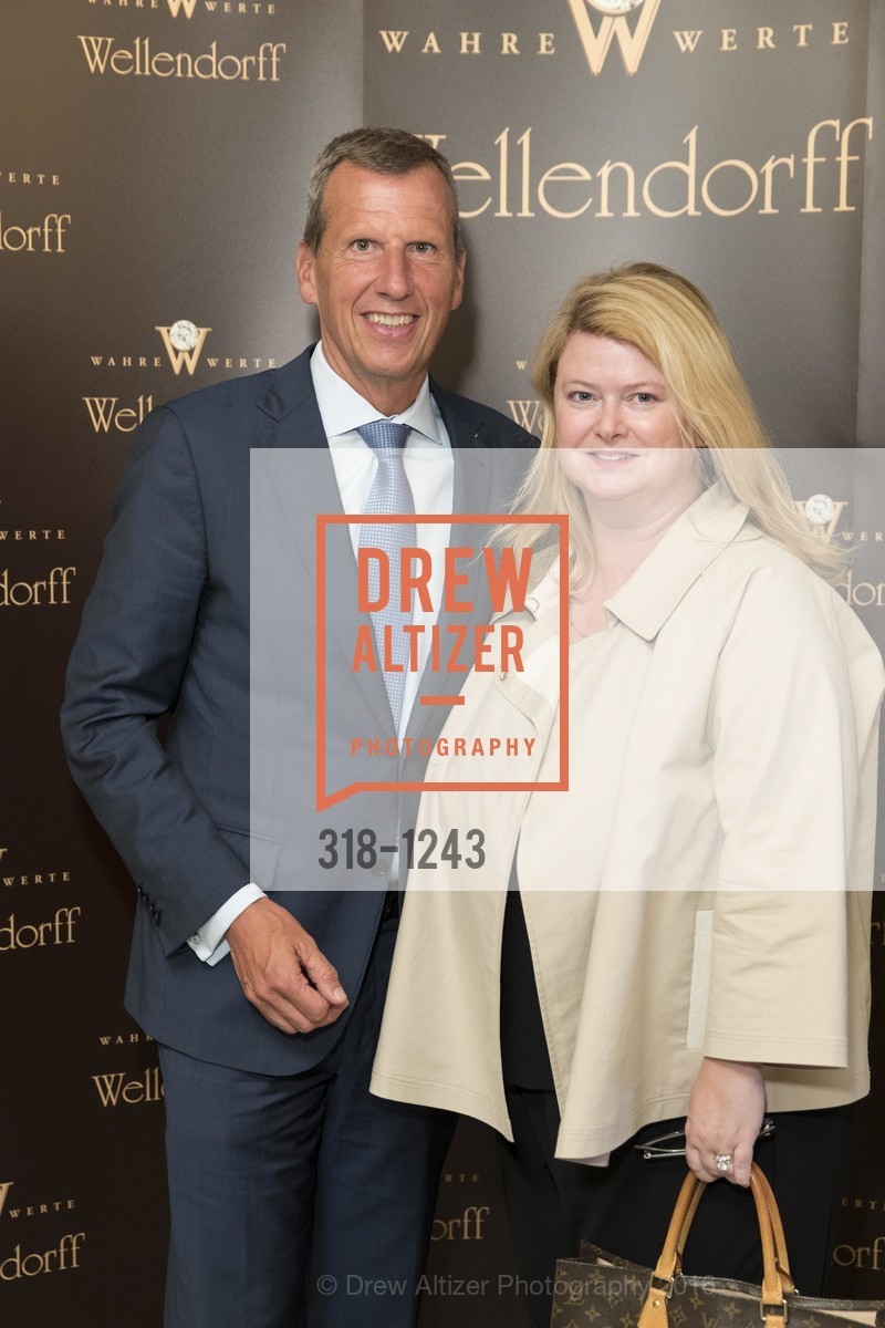 Christoph Wellendorff, Stephanie Lingle, Opening of the Wellendorff Jewelry Boutique at The Ritz Carlton San Francisco, Ritz Carlton San Francisco, May 31st, 2016, Photo #318-1243 Christoph Wellendorff, Stephanie Lingle, Photo #318-1243