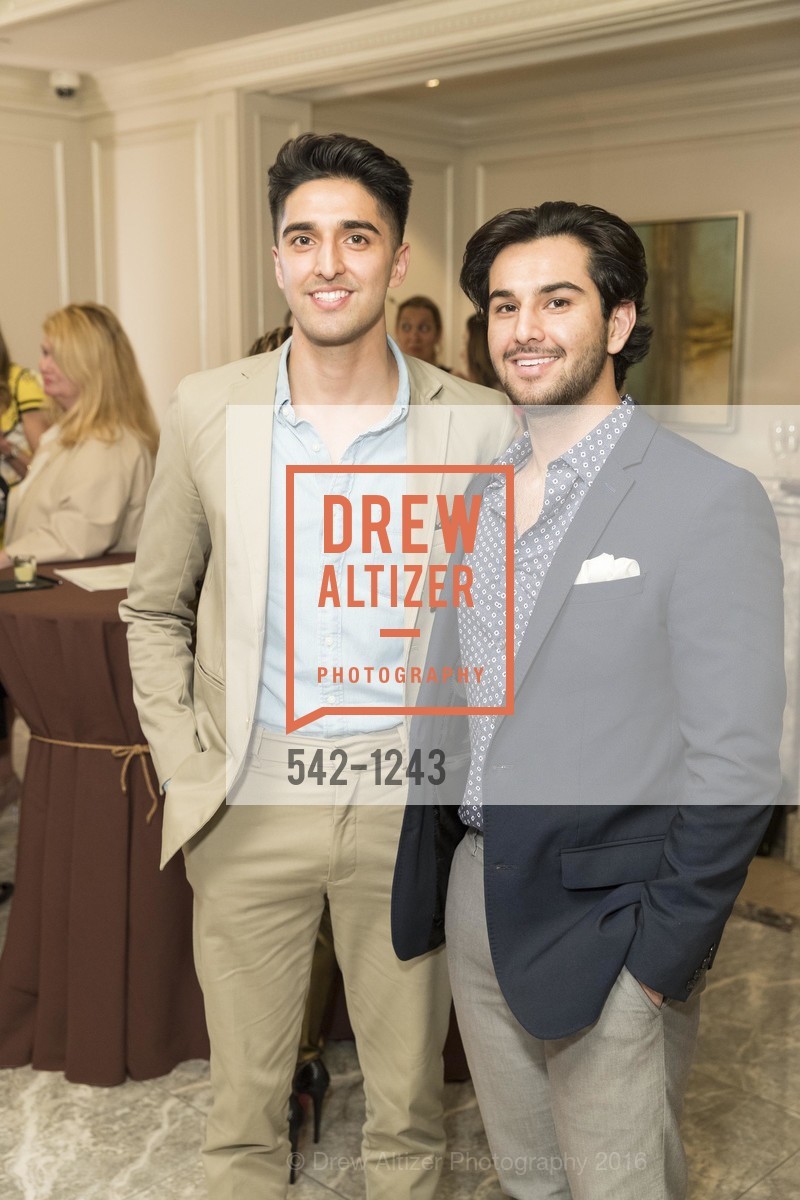 Ramin Habibi, Obeid Habibi, Opening of the Wellendorff Jewelry Boutique at The Ritz Carlton San Francisco, Ritz Carlton San Francisco, May 31st, 2016, Photo #542-1243 Ramin Habibi, Obeid Habibi, Photo #542-1243