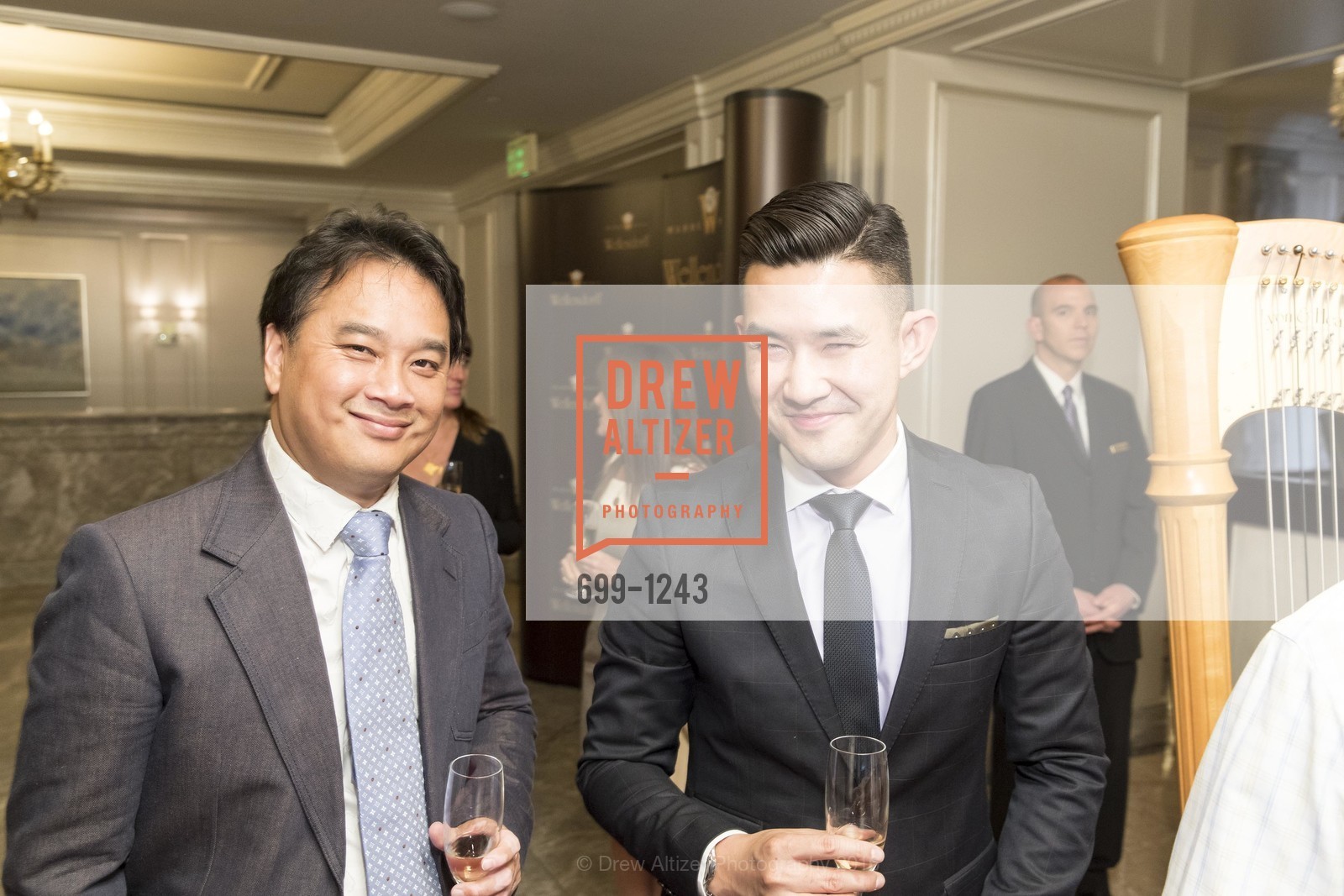 Gen Wong, Paul Vongjarit, Opening of the Wellendorff Jewelry Boutique at The Ritz Carlton San Francisco, Ritz Carlton San Francisco, May 31st, 2016, Photo #699-1243 Gen Wong, Paul Vongjarit, Photo #699-1243