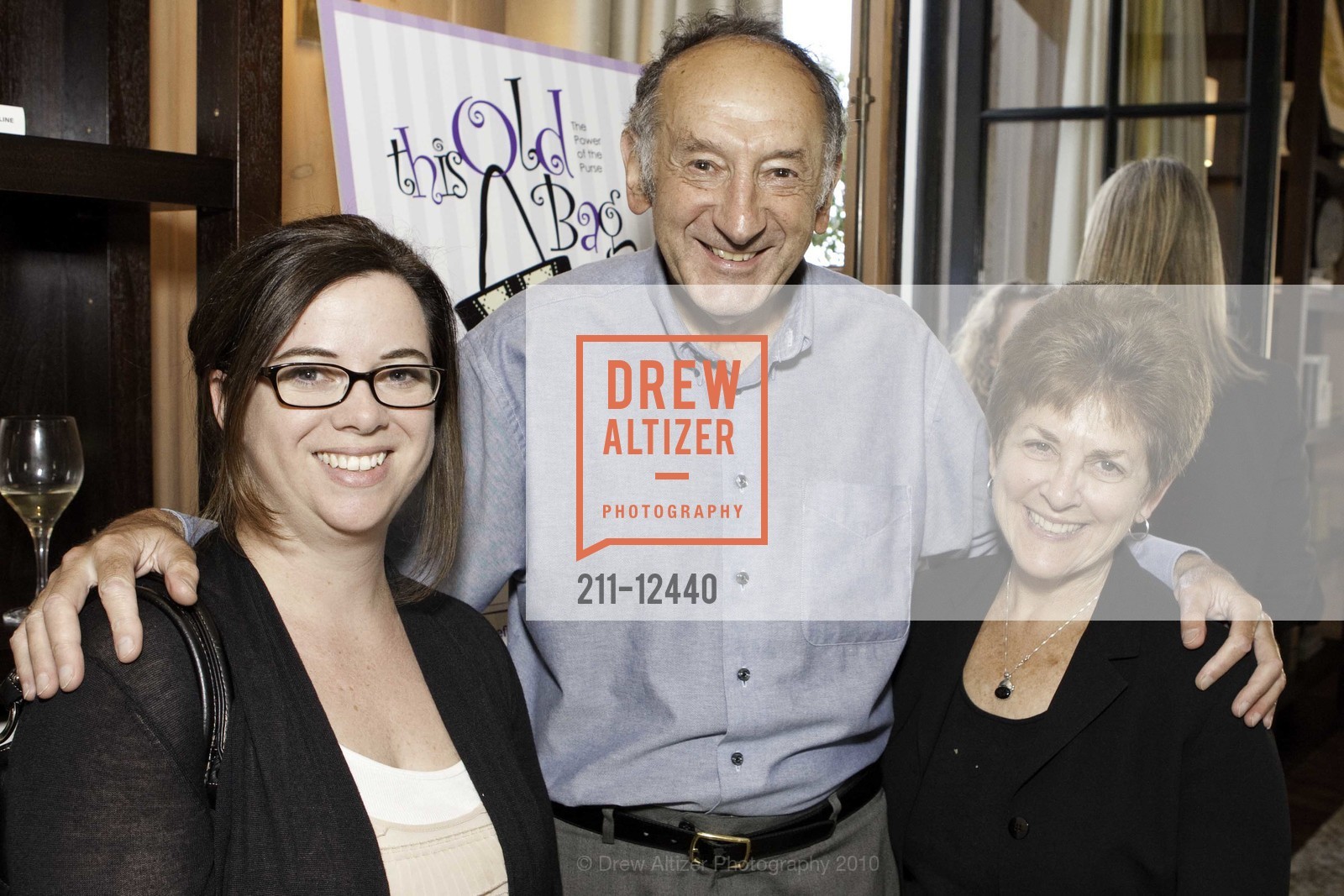 Arianne Nichol, Tony Stone, Madeleine Stone, This Old Bag: The Power of the Purse 2010 - Preview Party, US, August 17th, 2010, Photo #211-12440 Arianne Nichol, Tony Stone, Madeleine Stone, Photo #211-12440