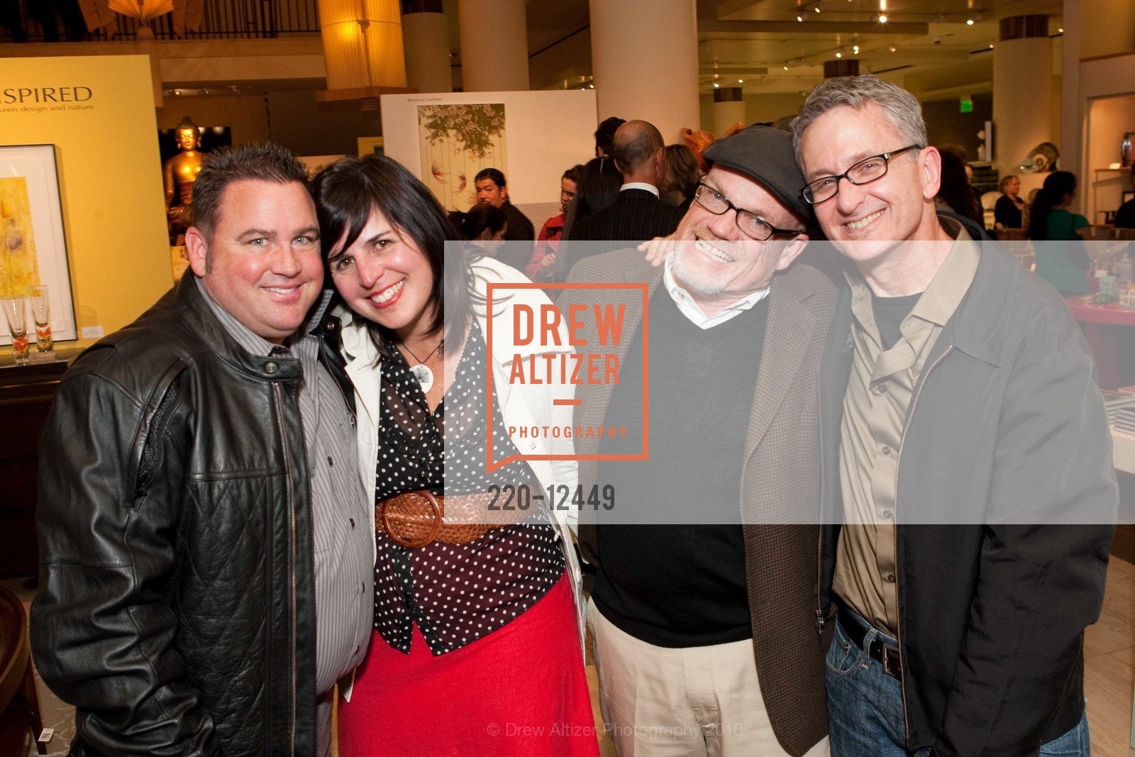 Chris Bohnert, Diana Fayt, Terry Rosson, GUMPS' FLORAL INSPIRED Cocktail Party, US, April 22nd, 2010, Photo #220-12449 Chris Bohnert, Diana Fayt, Terry Rosson, Photo #220-12449
