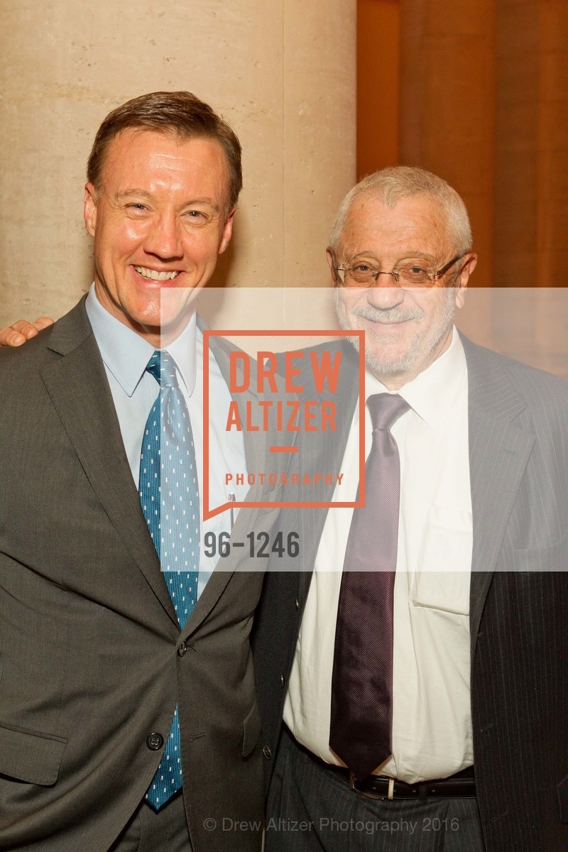 Scott Biddy, Dick Greene, Koret Foundation Dinner at Asian Art Museum, Asian Art Museum. San Francisco, California, June 3rd, 2016, Photo #96-1246 Scott Biddy, Dick Greene, Photo #96-1246