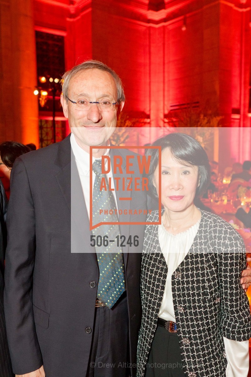 Menahem Ben-Sasson, Susan Koret, Koret Foundation Dinner at Asian Art Museum, Asian Art Museum. San Francisco, California, June 3rd, 2016, Photo #506-1246 Menahem Ben-Sasson, Susan Koret, Photo #506-1246