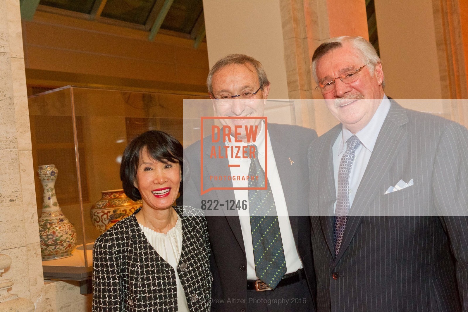 Susan Koret, Menahem Ben-Sasson, Koret Foundation Dinner at Asian Art Museum, Asian Art Museum. San Francisco, California, June 3rd, 2016, Photo #822-1246 Susan Koret, Menahem Ben-Sasson, Photo #822-1246