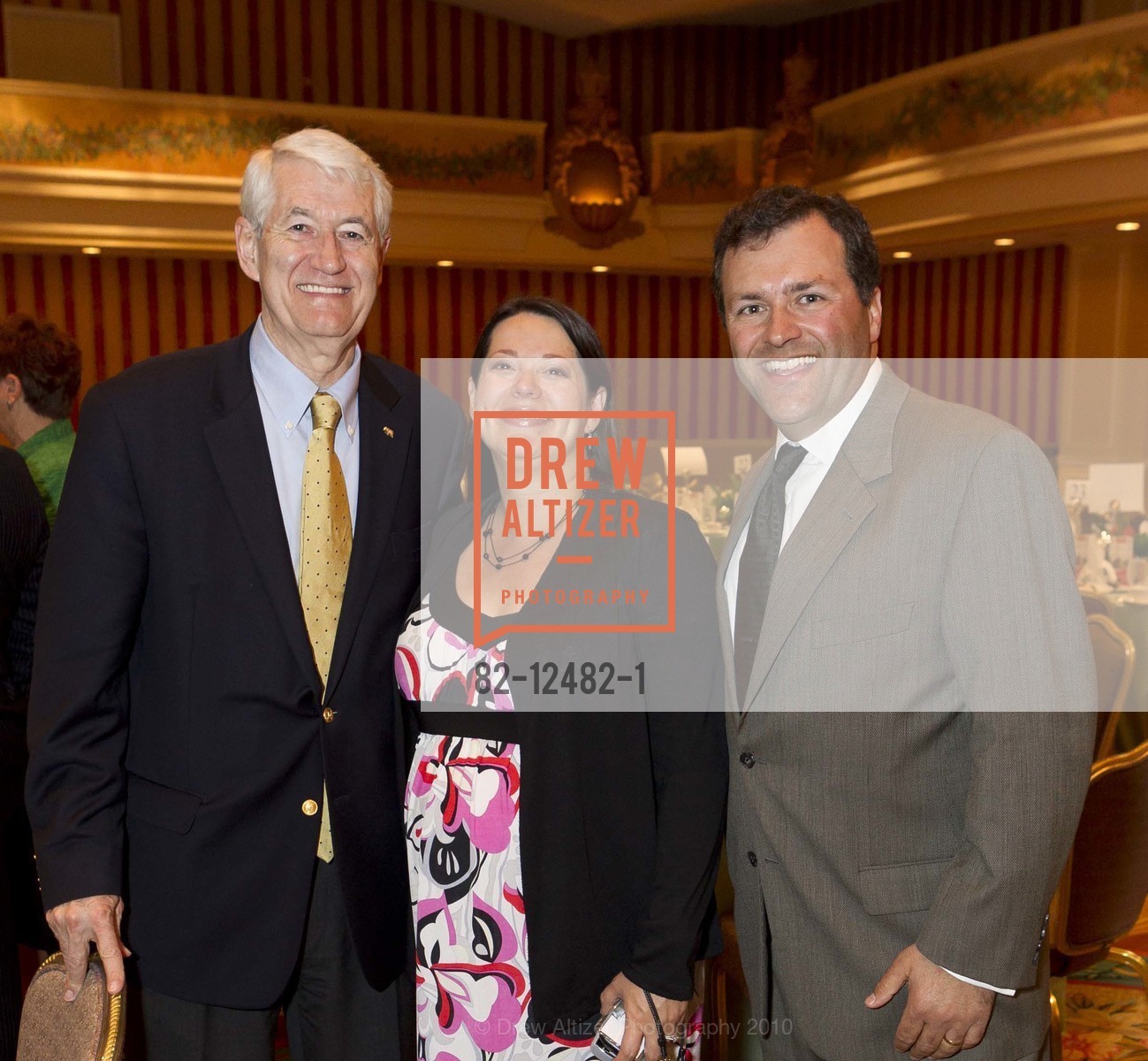 Bob Birgeneau, Gabriella Cirelli, Franco Cirelli, Photo #82-12482-1