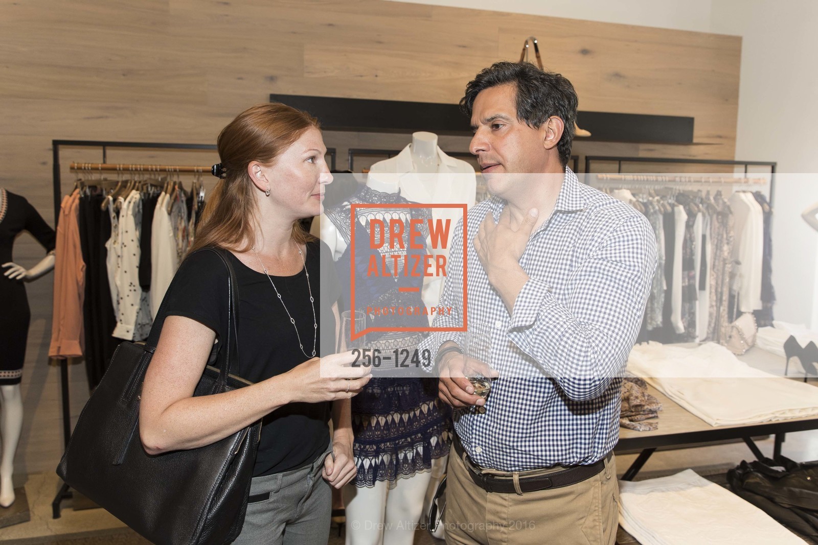 Cory McCarthy, Edward Saenz, Intermix Reception Benefiting the Representation Project, Intermix Marin Boutique, June 2nd, 2016, Photo #256-1249 Cory McCarthy, Edward Saenz, Photo #256-1249