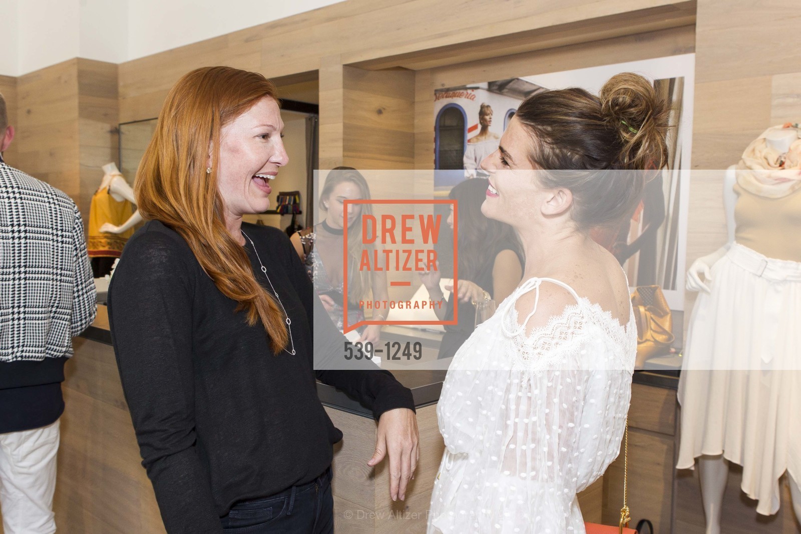 Cory McCarthy, Bridget Cooper, Intermix Reception Benefiting the Representation Project, Intermix Marin Boutique, June 2nd, 2016, Photo #539-1249 Cory McCarthy, Bridget Cooper, Photo #539-1249