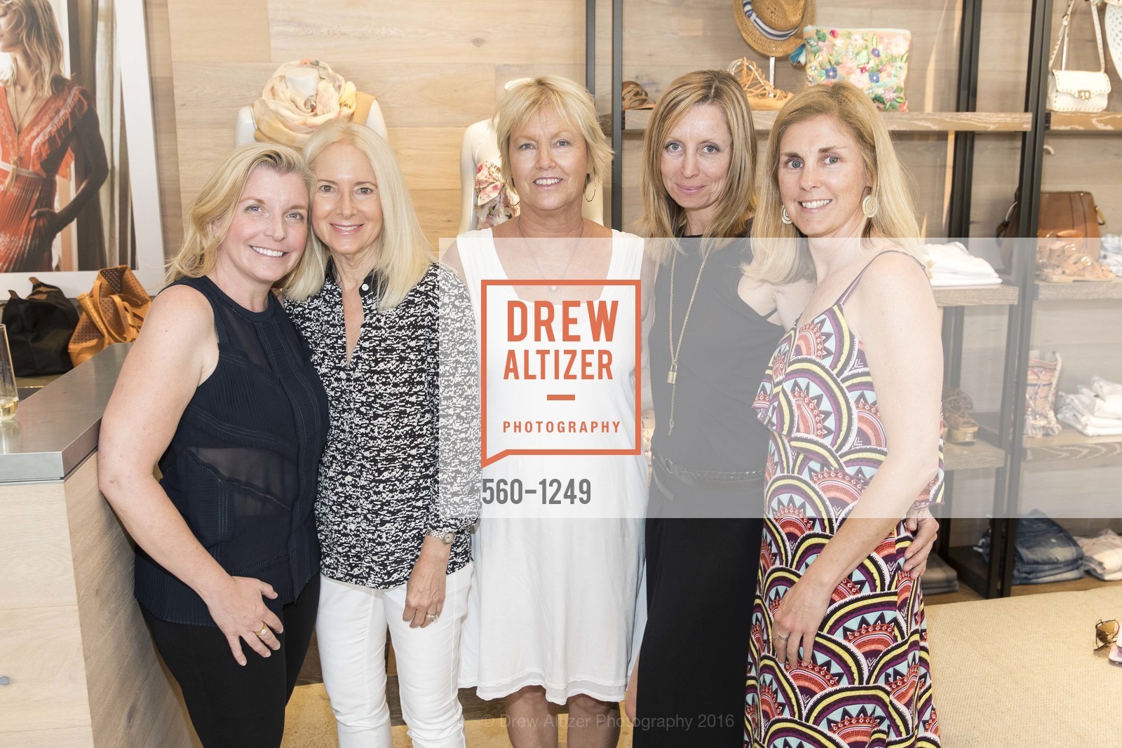 Marty Murphy, Donna Bernstein, Shannon Forman, Lisa Simon, Sonia De Dominic, Intermix Reception Benefiting the Representation Project, Intermix Marin Boutique, June 2nd, 2016, Photo #560-1249 Marty Murphy, Donna Bernstein, Shannon Forman, Lisa Simon, Sonia De Dominic, Photo #560-1249
