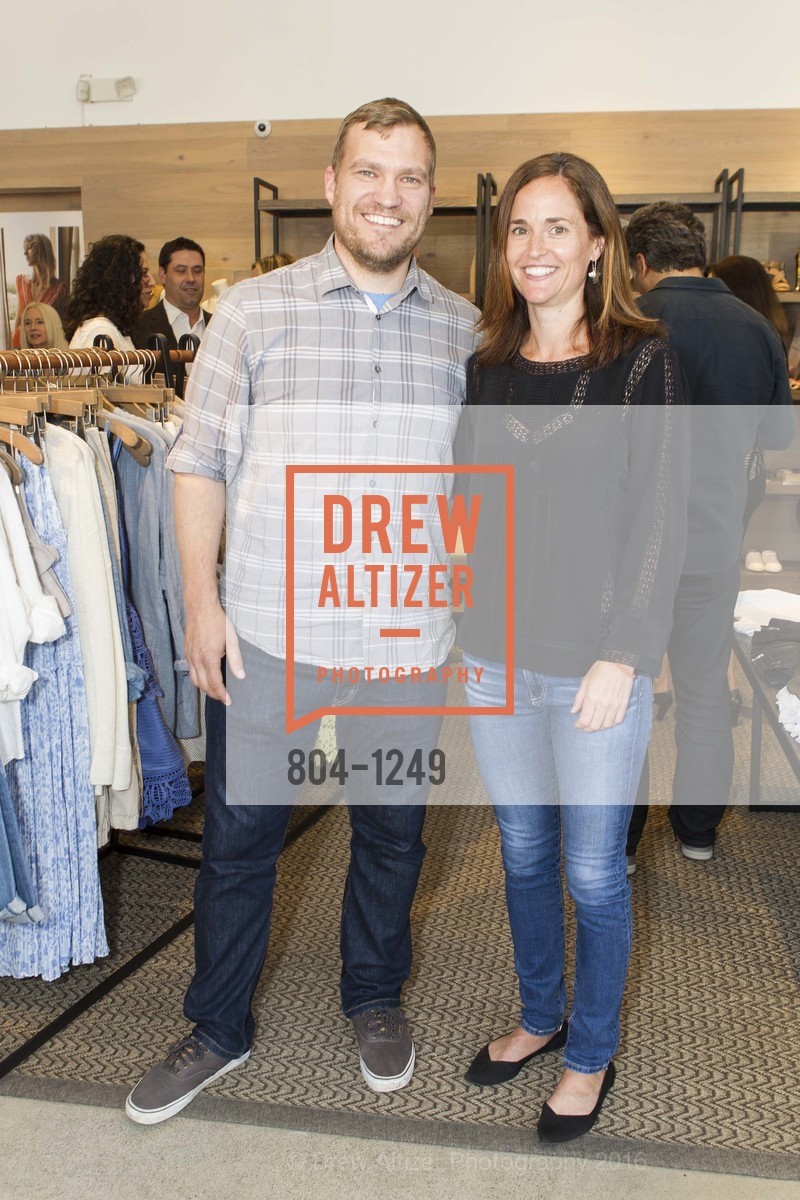 Mackinnon Lawrence, Carolyn Pastel, Intermix Reception Benefiting the Representation Project, Intermix Marin Boutique, June 2nd, 2016, Photo #804-1249 Mackinnon Lawrence, Carolyn Pastel, Photo #804-1249