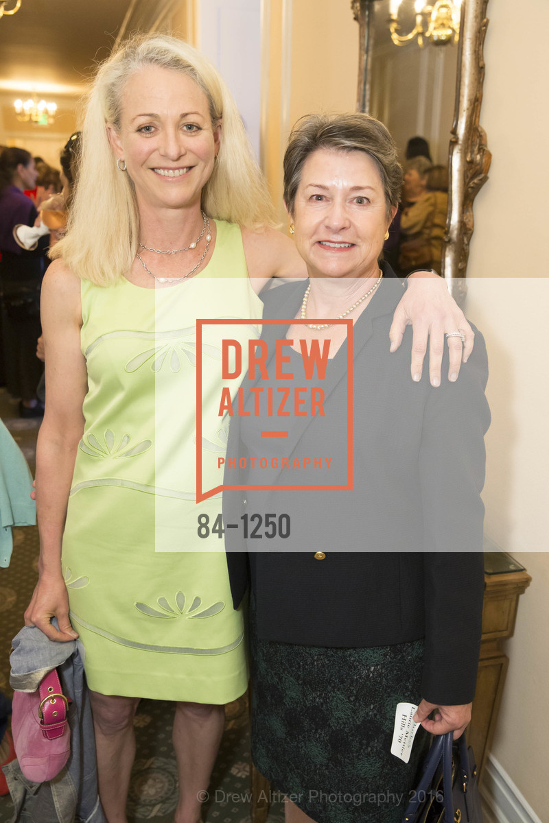 Laura Funsten Cornish, Laurie Mettier Hill, Burke's Alumnae Luncheon, Metropolitan Club. 640 Sutter Street, San Francisco, June 3rd, 2016, Photo #84-1250 Laura Funsten Cornish, Laurie Mettier Hill, Photo #84-1250