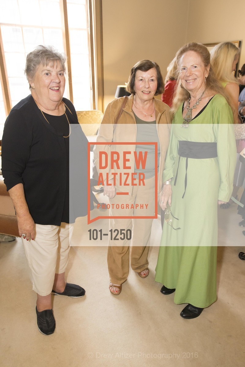 Sally Clark Henning, Beth Anderson, Suzanne Chevalier Skolnikoff, Burke's Alumnae Luncheon, Metropolitan Club. 640 Sutter Street, San Francisco, June 3rd, 2016, Photo #101-1250 Sally Clark Henning, Beth Anderson, Suzanne Chevalier Skolnikoff, Photo #101-1250