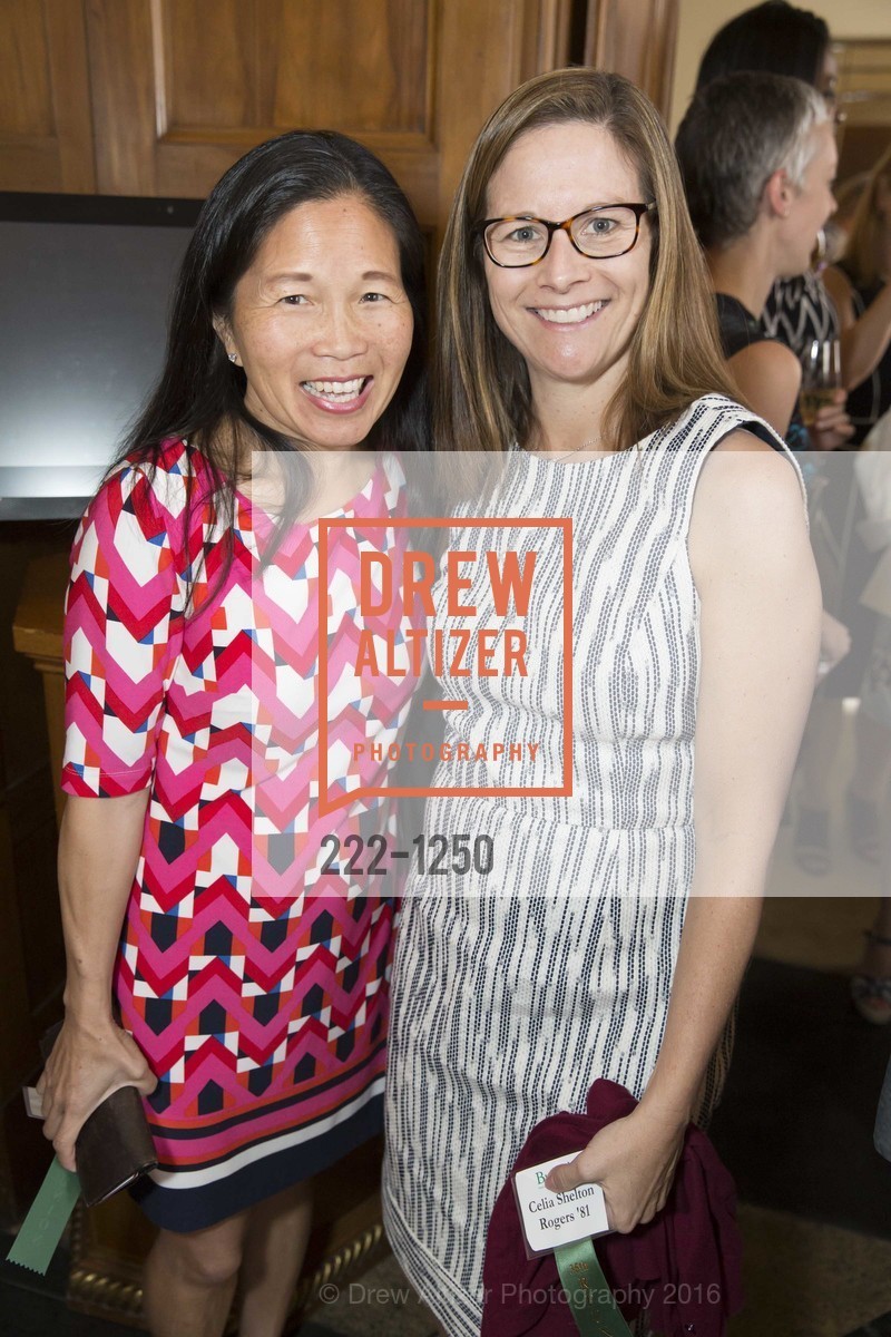 Veronica Poon Kogler, Celia Shelton Rogers, Burke's Alumnae Luncheon, Metropolitan Club. 640 Sutter Street, San Francisco, June 3rd, 2016, Photo #222-1250 Veronica Poon Kogler, Celia Shelton Rogers, Photo #222-1250