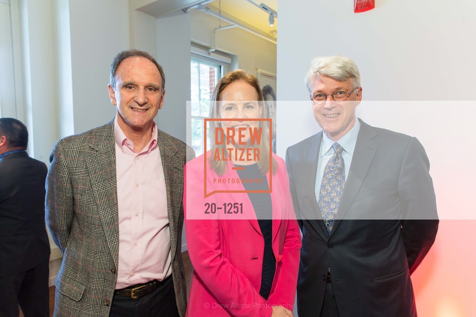 Martin Hellman, Michele Flournoy, Scott Sagan, Ploughshares Fund Chain Reaction: Women in Security, Presidio, Photo #20-1251 Martin Hellman, Michele Flournoy, Scott Sagan, Photo #20-1251