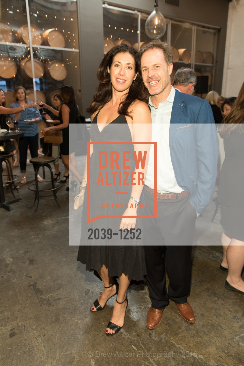 Marcela DeNarvaez, Michael MacDonald, UNCORKED! with Friends of Larkin Street, Bluxome Street Winery, June 9th, 2016, Photo #2039-1252 Marcela DeNarvaez, Michael MacDonald, Photo #2039-1252