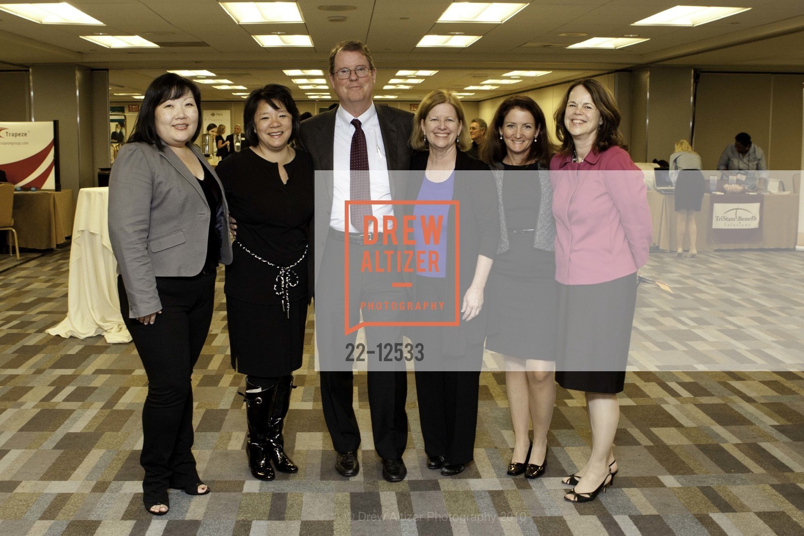 Amy Shin, Grace Li, Bob Edmondson, Eileen Kunz, Laura Byrne, Gretchen Brickson, National PACE Conference: Opening Night Reception - Diverse Flavors of San Francisco, US, October 5th, 2010, Photo #22-12533 Amy Shin, Grace Li, Bob Edmondson, Eileen Kunz, Laura Byrne, Gretchen Brickson, Photo #22-12533