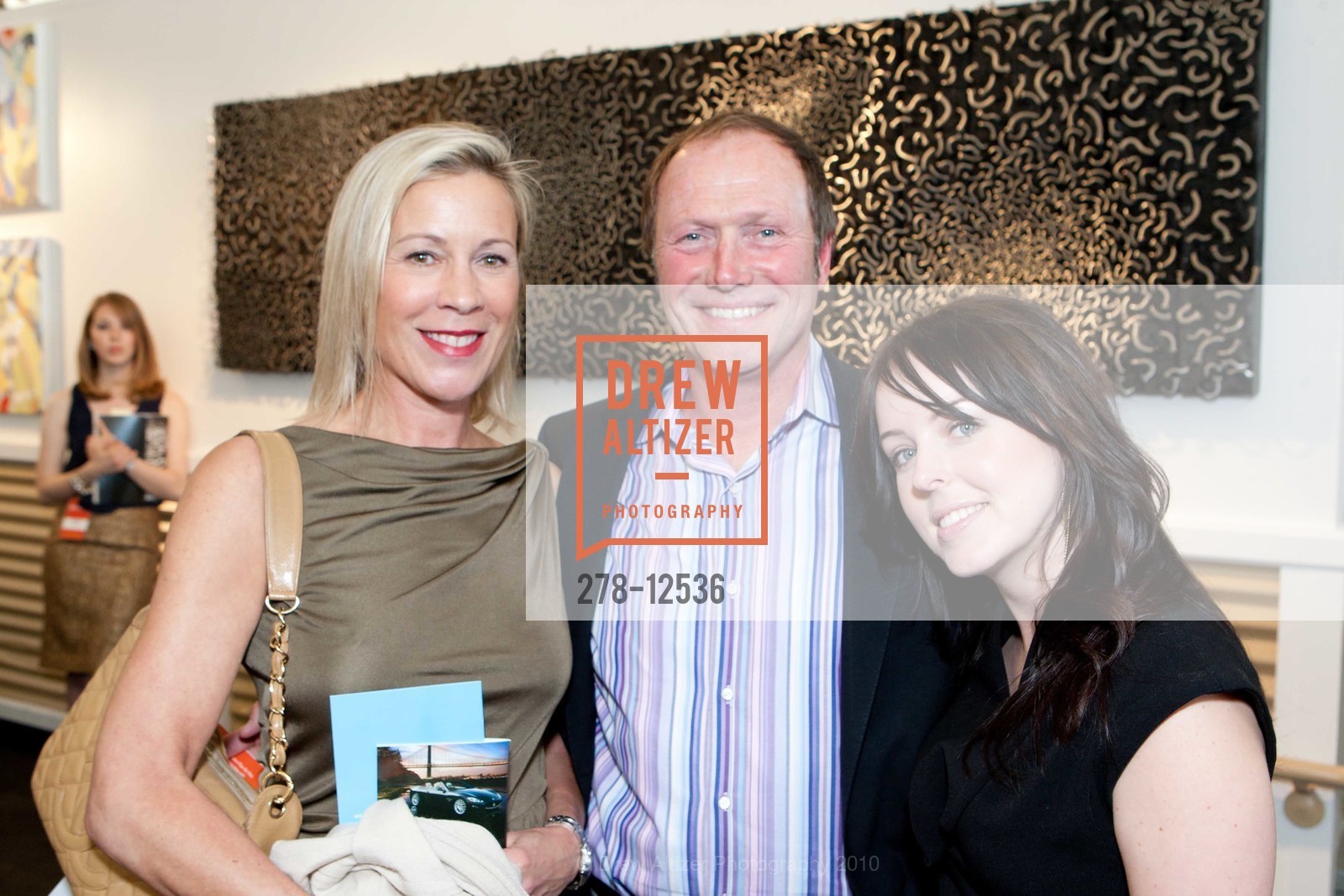 Tom O'Connor, Natalie Pazlovsky, SAN FRANCISCO FINE ARTS FAIR Opening Preview Event, US, May 21st, 2010, Photo #278-12536 Tom O'Connor, Natalie Pazlovsky, Photo #278-12536