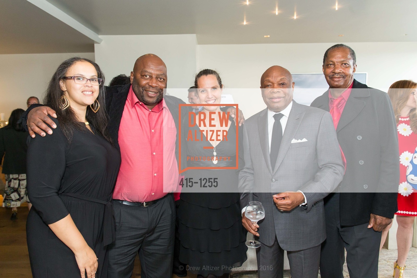 Jennifer Costa, Andra Gadson, Melissa Brewster, Willie Brown, Finnie Earl Wallace, Photo #415-1255