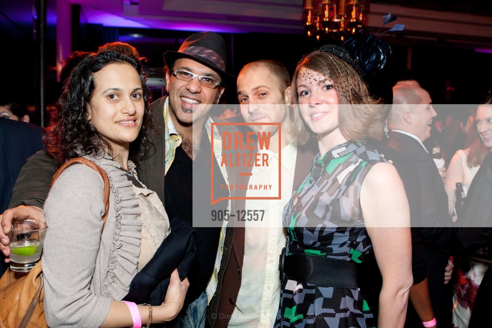 Tala Aziz, Ahmed Rahim, Aaron Adelman, Katyana Williams, Global Green's 6th Annual Gorgeous & Green Gala 2010, Bently Reserve. 301 Battery Street, December 13th, 2010, Photo #905-12557 Tala Aziz, Ahmed Rahim, Aaron Adelman, Katyana Williams, Photo #905-12557
