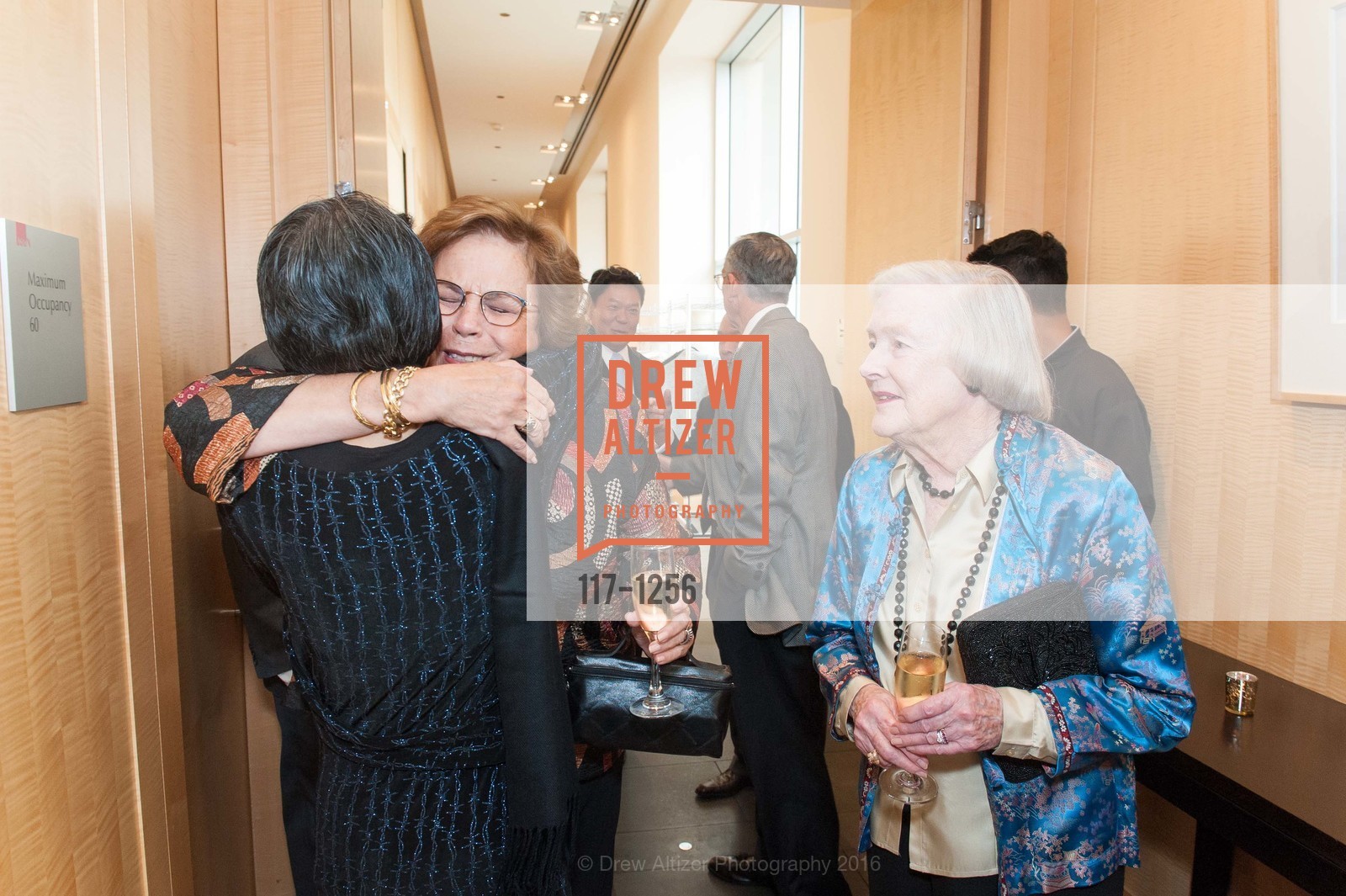 Connie McHugh, Marianne Peterson, The Asian Art Museum Honors Their Unsung Heroes, Asian Art Museum, The Peterson Room. 200 Larkin St, June 7th, 2016, Photo #117-1256 Connie McHugh, Marianne Peterson, Photo #117-1256