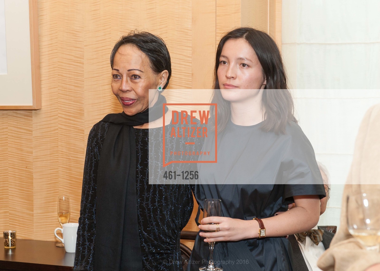 Joan Vinson, Claire Vinson, The Asian Art Museum Honors Their Unsung Heroes, Asian Art Museum, The Peterson Room. 200 Larkin St, June 7th, 2016, Photo #461-1256 Joan Vinson, Claire Vinson, Photo #461-1256