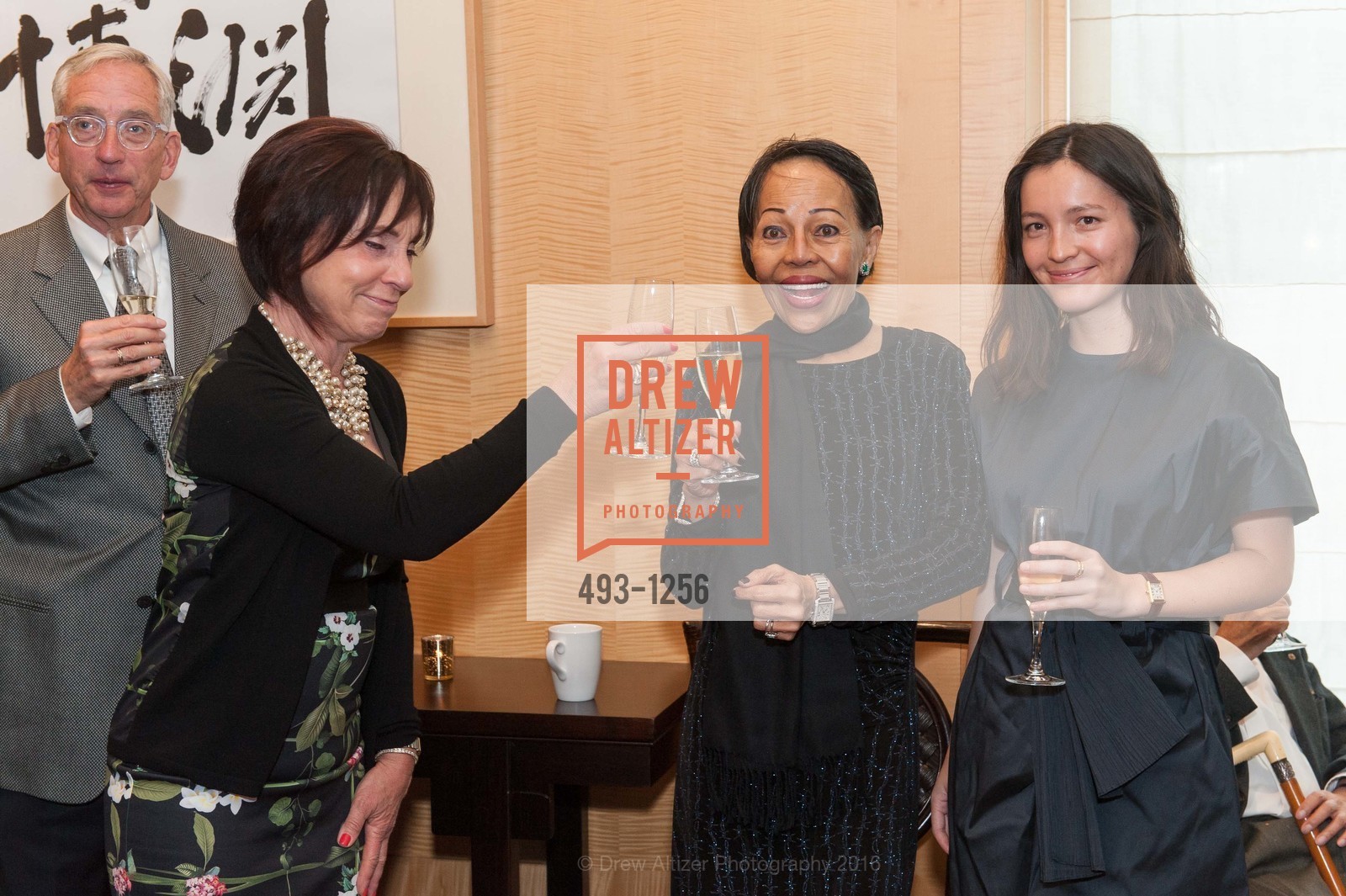 Kay Rousseau, Joan Vinson, Claire Vinson, The Asian Art Museum Honors Their Unsung Heroes, Asian Art Museum, The Peterson Room. 200 Larkin St, June 7th, 2016, Photo #493-1256 Kay Rousseau, Joan Vinson, Claire Vinson, Photo #493-1256