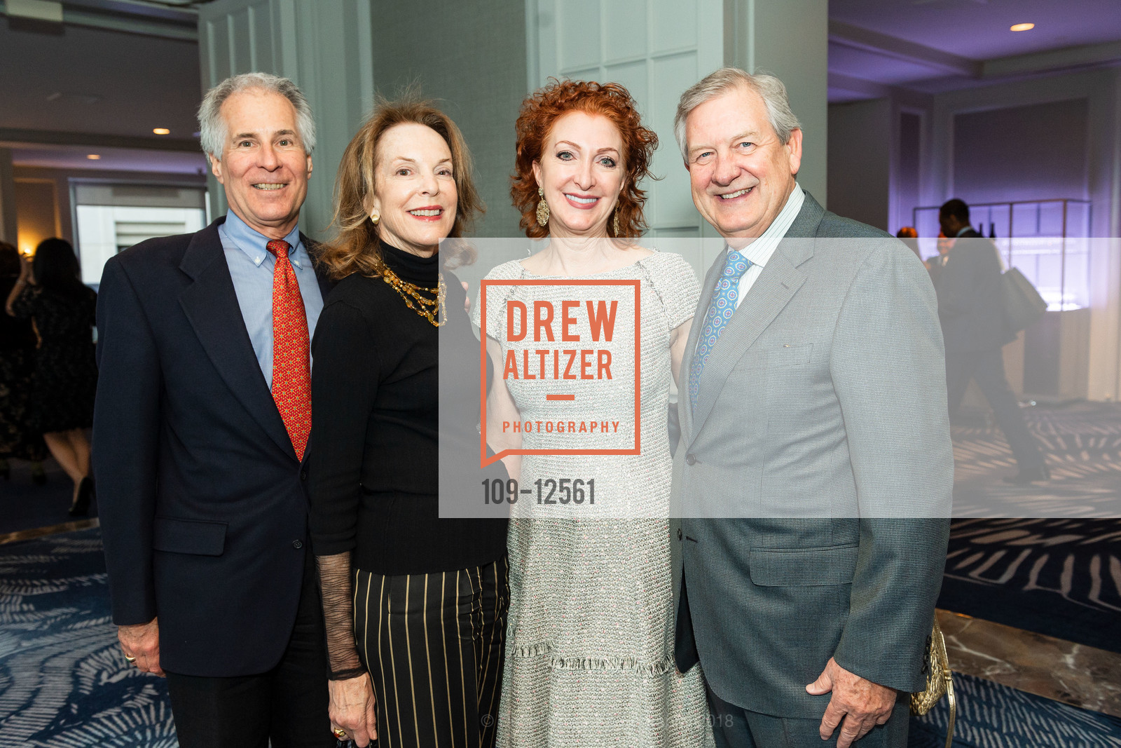 Wally Wertsch, Eve Wertsch, Patricia Roberts, Fred Roberts, SF Ballet's Student Showcase An Invitation to Dance 2019, YBCA and Four Seasons Hotel. 701 Mission St. and 757 Market St, May 23rd, 2018, Photo #109-12561 Wally Wertsch, Eve Wertsch, Patricia Roberts, Fred Roberts, Photo #109-12561