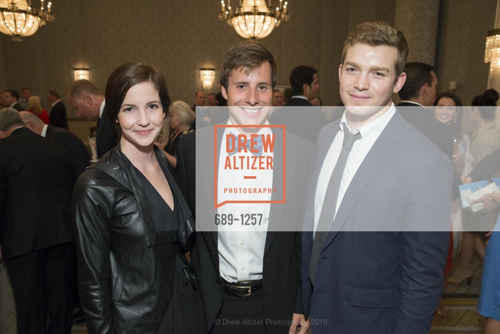 Anne Wilks, Will Culler-Chase, Ryan Drebin, COOL COMEDY & HOT CUISINE Benefiting The Scleroderma Research Foundation, Fairmont Hotel, Ballroom. 950 Mason Street, June 7th, 2016, Photo #689-1257 Anne Wilks, Will Culler-Chase, Ryan Drebin, Photo #689-1257