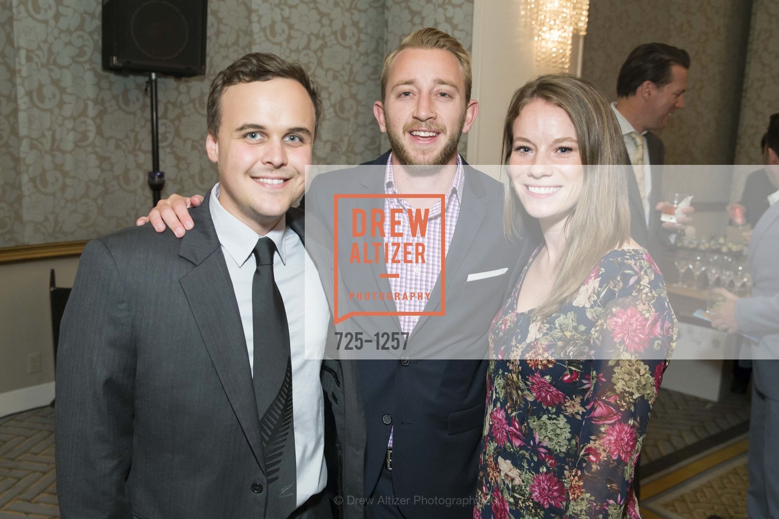 Matt Zaso, Chris Granger, Lisa Judd, COOL COMEDY & HOT CUISINE Benefiting The Scleroderma Research Foundation, Fairmont Hotel, Ballroom. 950 Mason Street, June 7th, 2016, Photo #725-1257 Matt Zaso, Chris Granger, Lisa Judd, Photo #725-1257