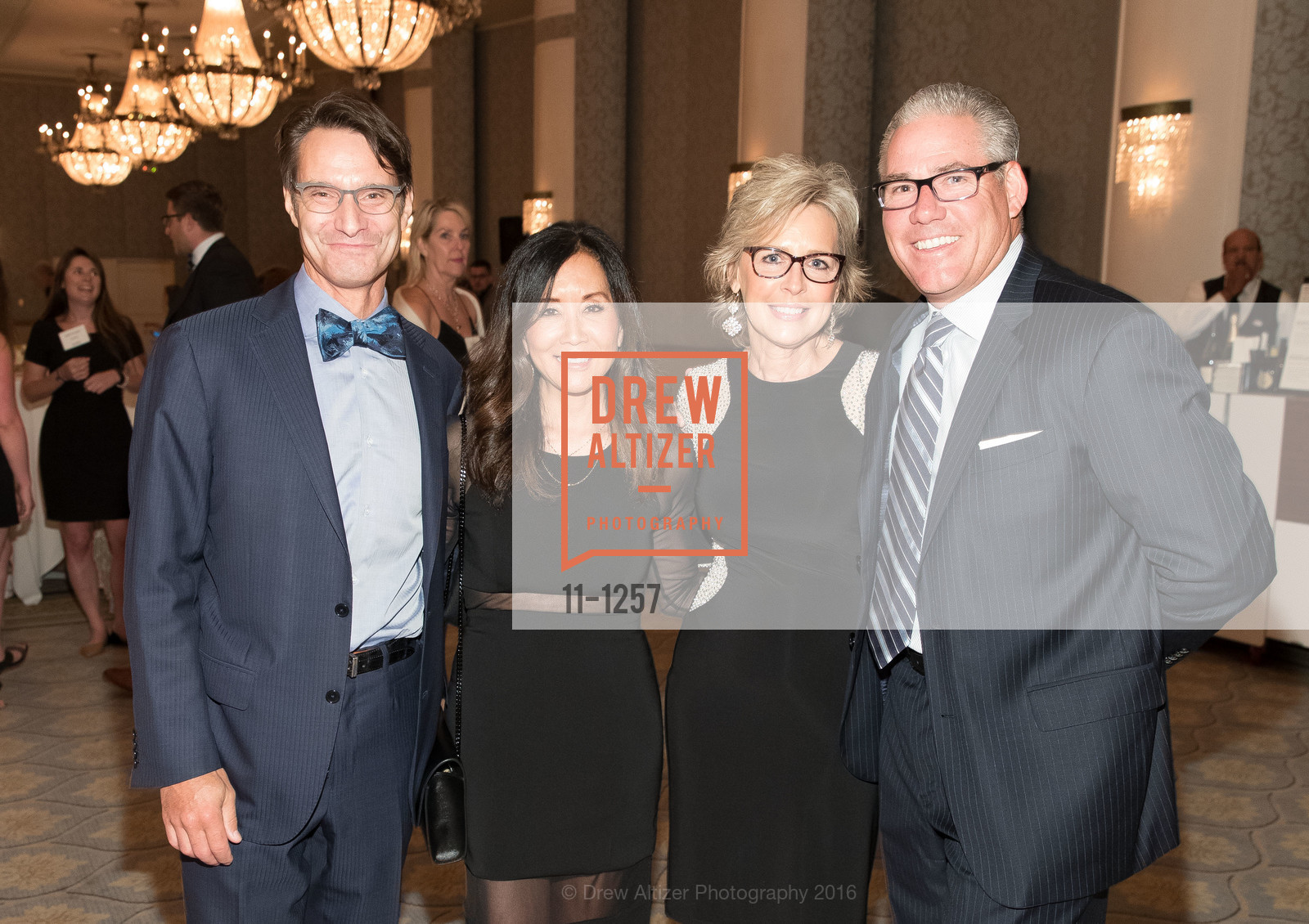 Luke Evnin, Karen Ross, Denise Rogness, Brian Nappi, COOL COMEDY & HOT CUISINE Benefiting The Scleroderma Research Foundation, Fairmont Hotel, Ballroom. 950 Mason Street, June 7th, 2016, Photo #11-1257 Luke Evnin, Karen Ross, Denise Rogness, Brian Nappi, Photo #11-1257