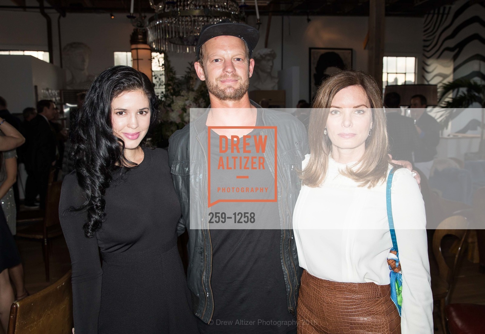 Danielle Rocha, Ian Ross, Suzy Kellems Dominik, Carmen and David Downton Interview at Ken Fulk's Loft, Ken Fulk Studio, June 8th, 2016, Photo #259-1258 Danielle Rocha, Ian Ross, Suzy Kellems Dominik, Photo #259-1258
