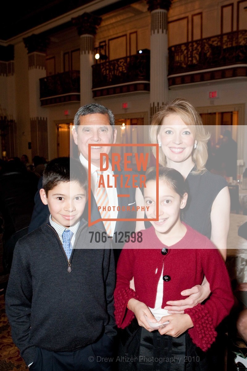 Robert Rodriguez with Heather Rodriguez With Their Children