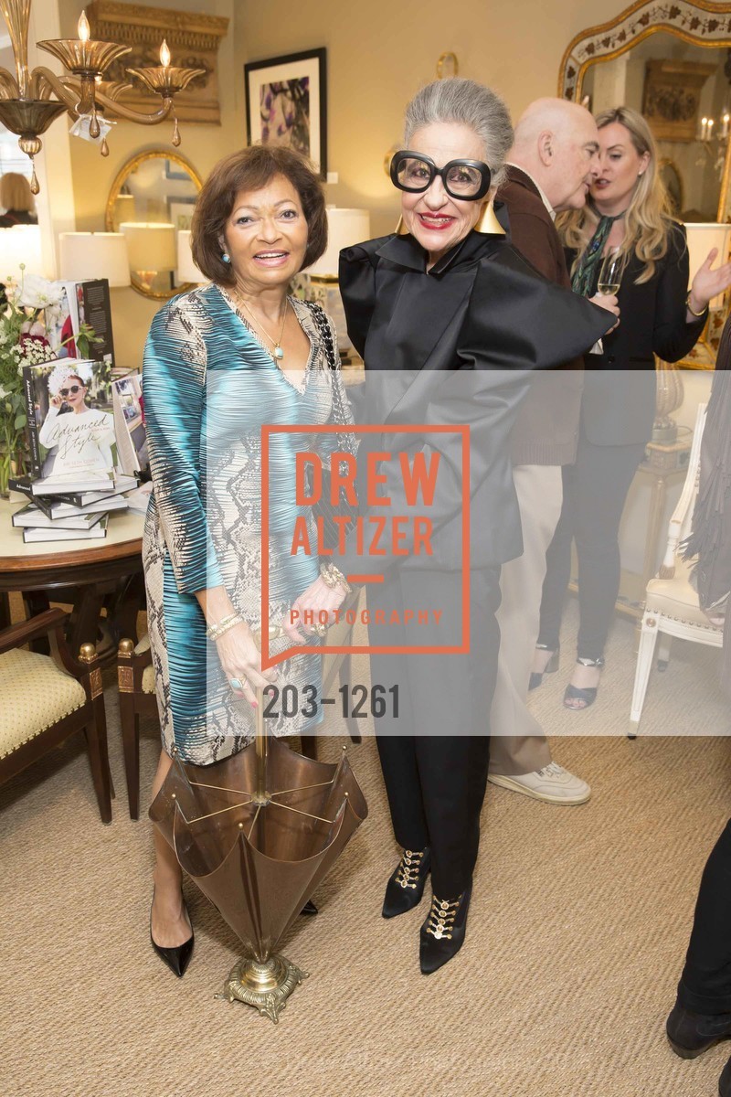 Dorothy Bates, Joy Venturini Bianchi, Advanced Style: Older & Wiser: Book Signing with Joy Bianchi and author Ari Seth Cohen at epoca Antiques, Epoca. 1700 16th Street, June 9th, 2016, Photo #203-1261 Dorothy Bates, Joy Venturini Bianchi, Photo #203-1261