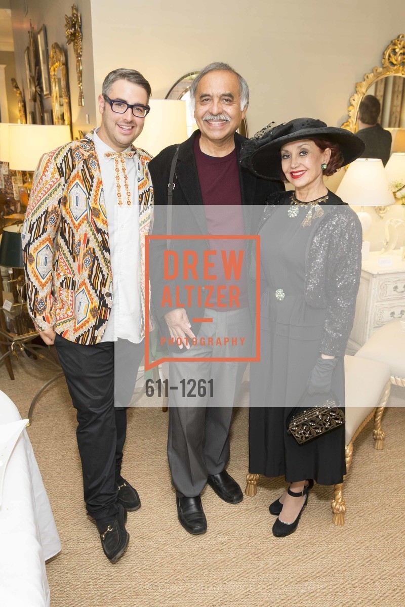 Ari Seth Cohen, Mike Coyazo, Irene Coyazo, Advanced Style: Older & Wiser: Book Signing with Joy Bianchi and author Ari Seth Cohen at epoca Antiques, Epoca. 1700 16th Street, June 9th, 2016, Photo #611-1261 Ari Seth Cohen, Mike Coyazo, Irene Coyazo, Photo #611-1261