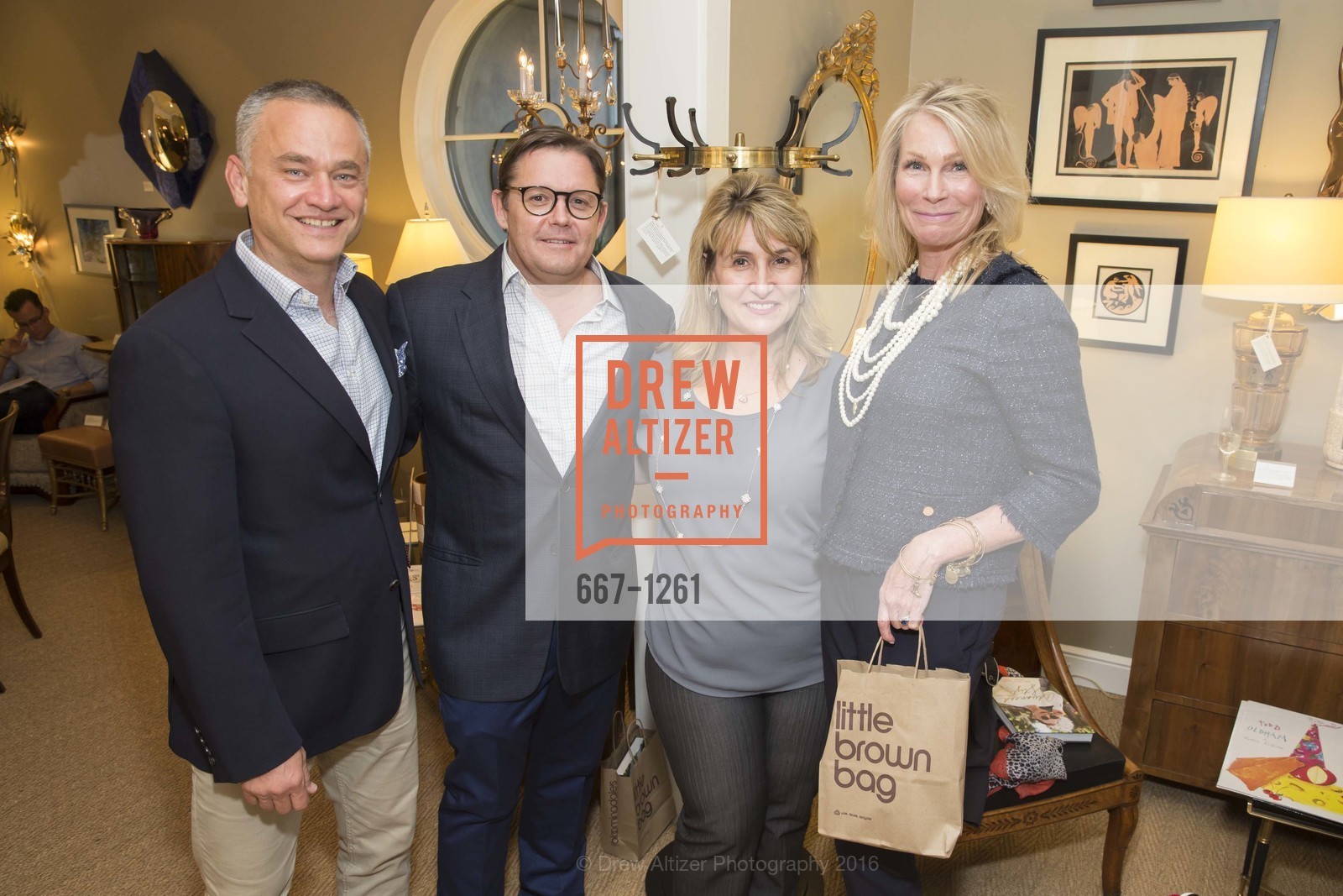 Pedro Mascero, Michael Manning, Carolyn Yuros, Anne Marie Hastings, Advanced Style: Older & Wiser: Book Signing with Joy Bianchi and author Ari Seth Cohen at epoca Antiques, Epoca. 1700 16th Street, June 9th, 2016, Photo #667-1261 Pedro Mascero, Michael Manning, Carolyn Yuros, Anne Marie Hastings, Photo #667-1261