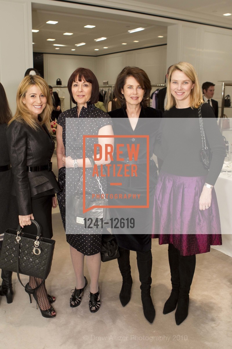 Karen Watkins, Pamela Baxter, Dayle Haddon, Marissa Mayer, DIOR Hosts a Luncheon for School of American Ballet in 57th St. Boutique - NYC, US, February 28th, 2010, Photo #1241-12619 Karen Watkins, Pamela Baxter, Dayle Haddon, Marissa Mayer, Photo #1241-12619