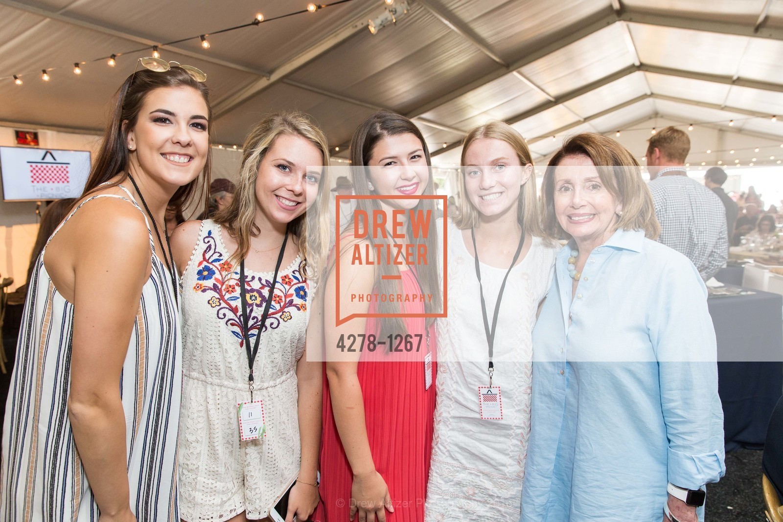 Brooke Montgomery, Amanda Montgomery, Madeleine Maresca, Madeleine Burleson, Nancy Pelosi, Stern Grove Festival's Big Picnic, June 19th, 2016, Photo #4278-1267 Brooke Montgomery, Amanda Montgomery, Madeleine Maresca, Madeleine Burleson, Nancy Pelosi, Photo #4278-1267